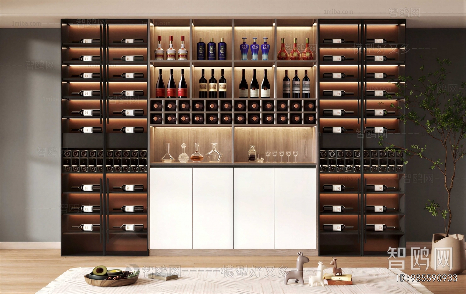 Modern Wine Cabinet