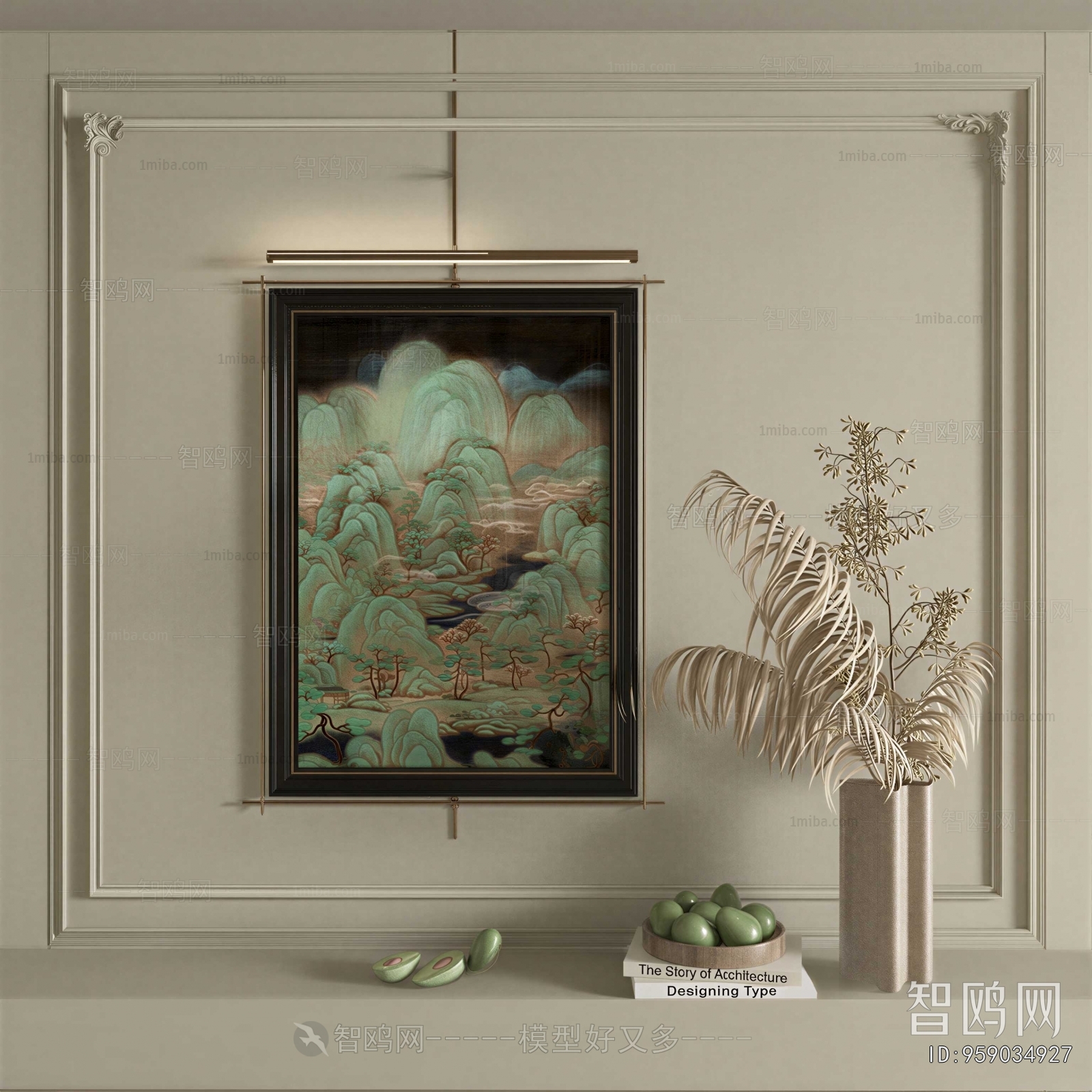New Chinese Style Painting