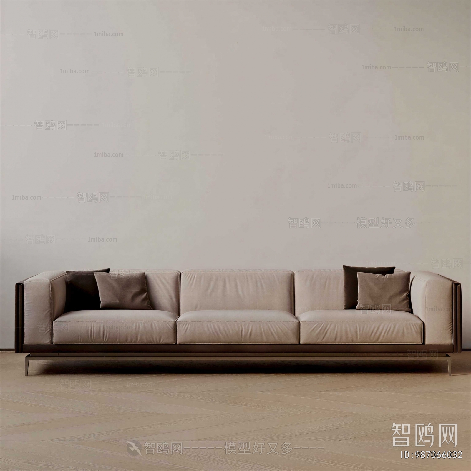 Modern Three-seat Sofa