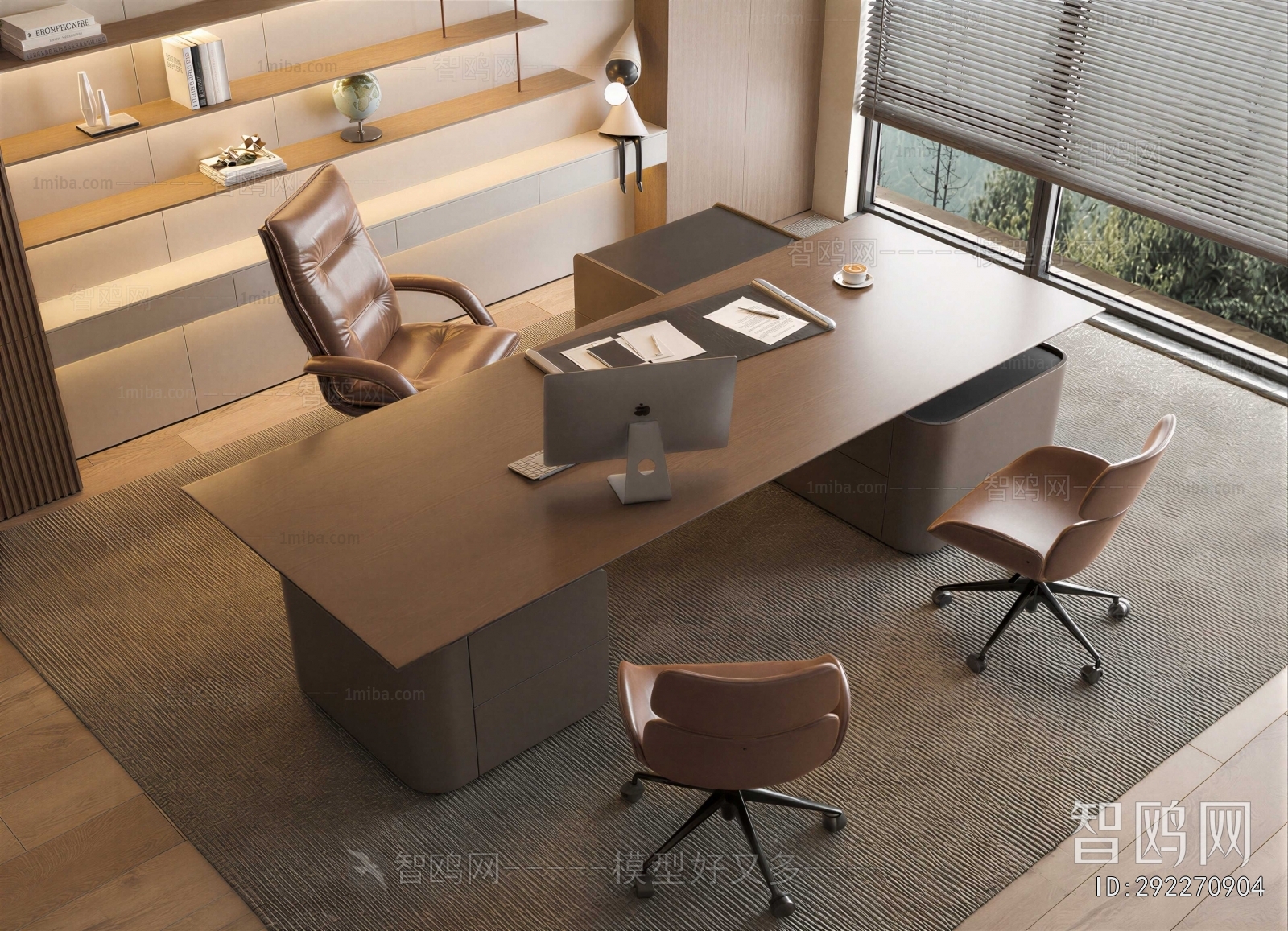 Modern Office Desk And Chair