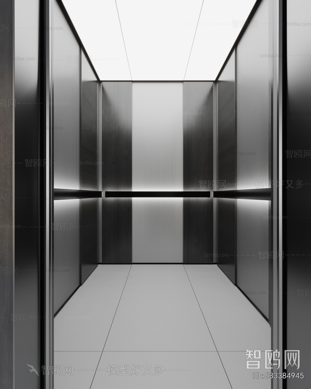 Modern Office Elevator Hall