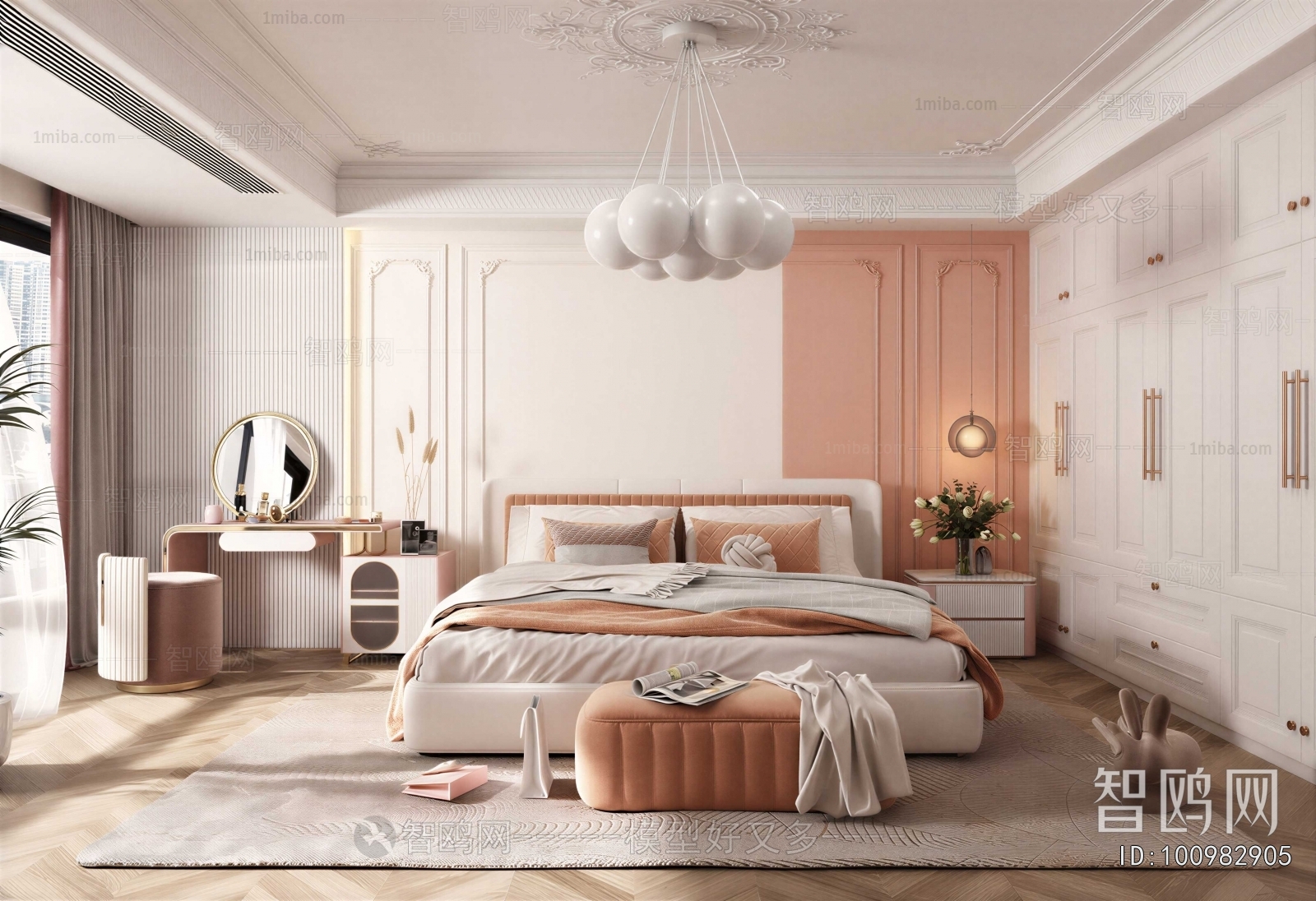 French Style Girl's Room Daughter's Room