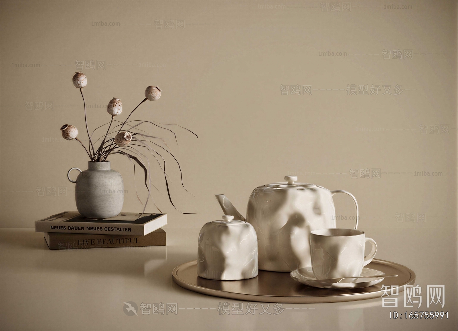 Wabi-sabi Style Tea Set