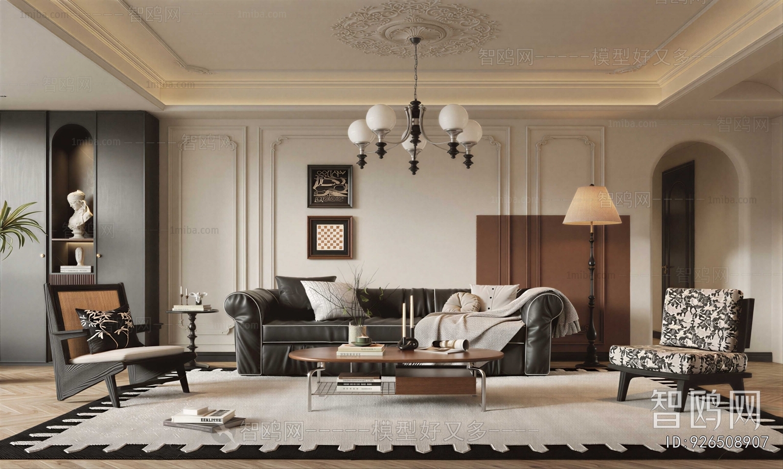 French Style A Living Room