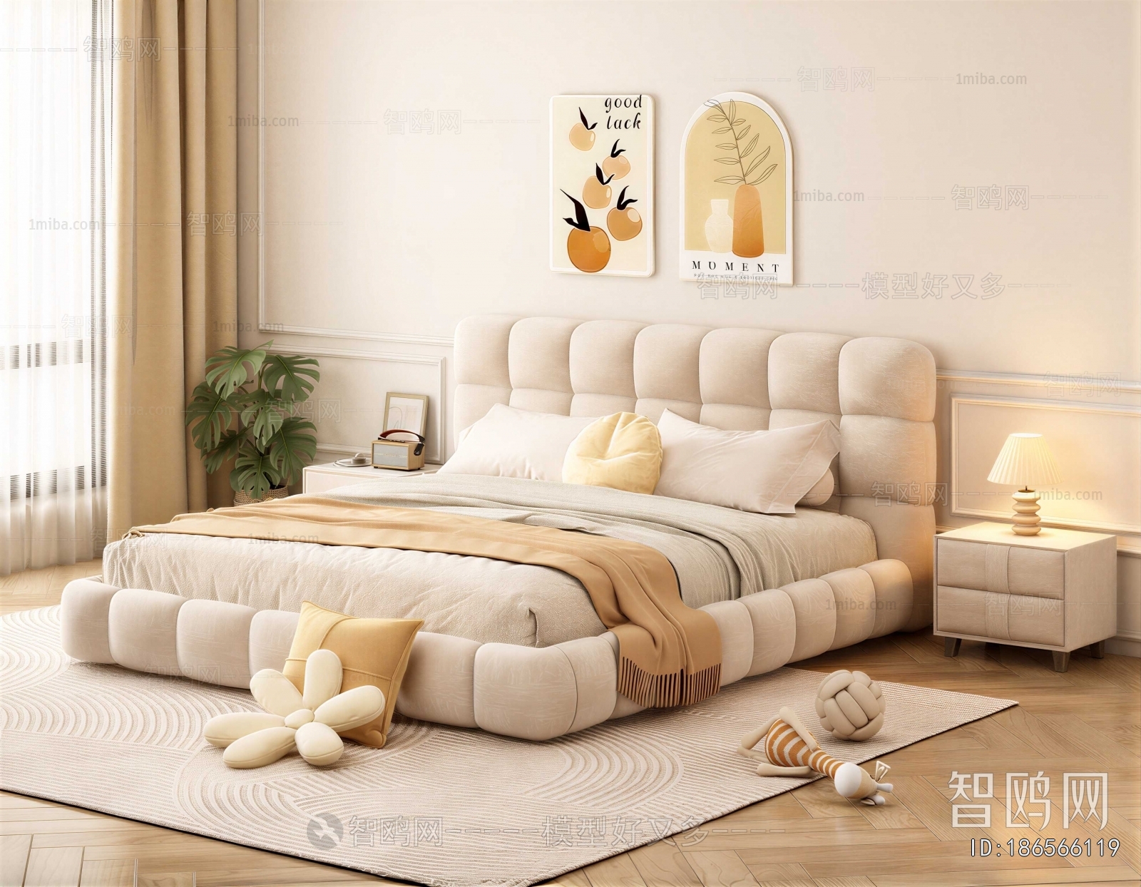 Modern Double Bed