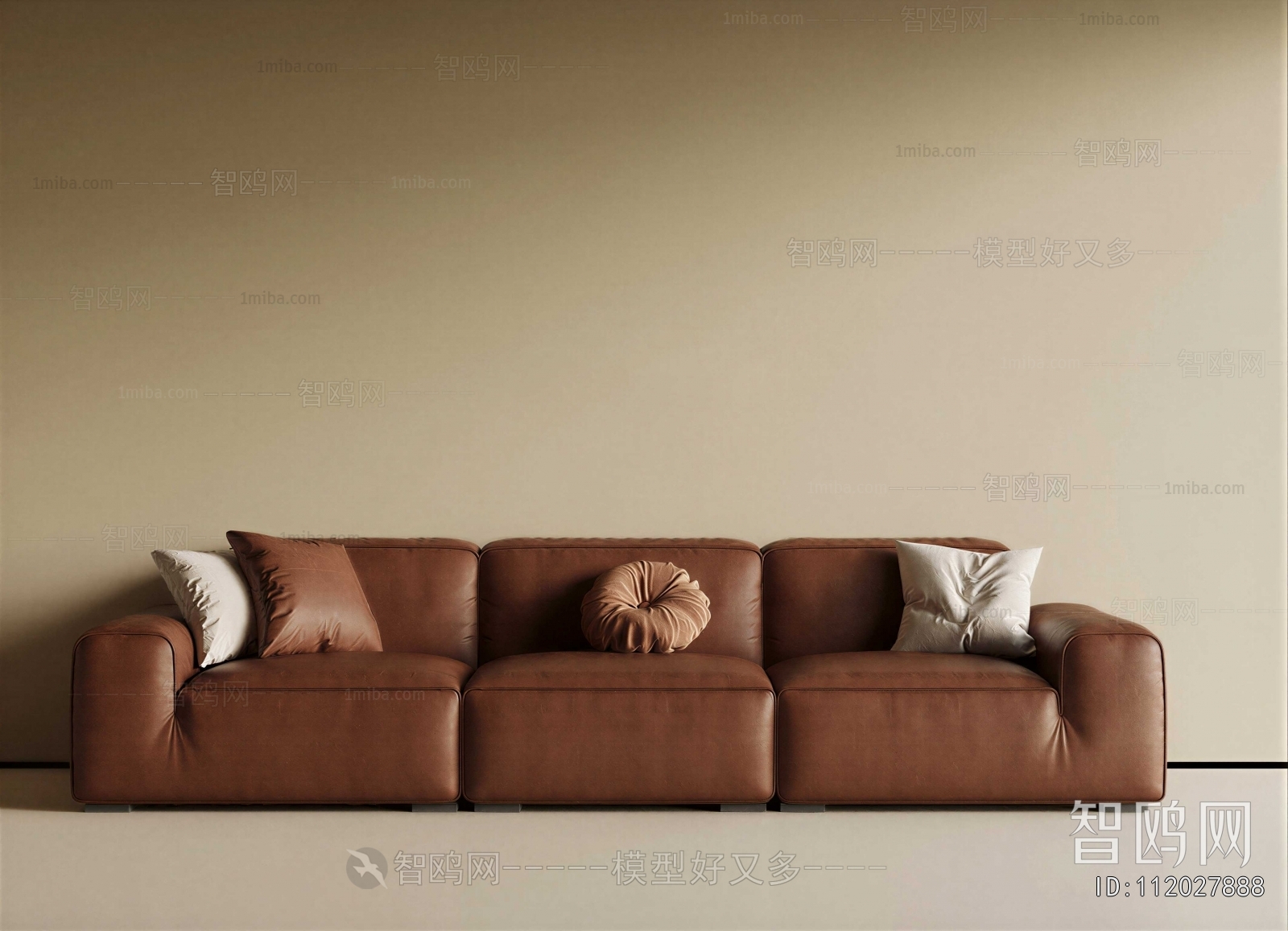 Modern Three-seat Sofa