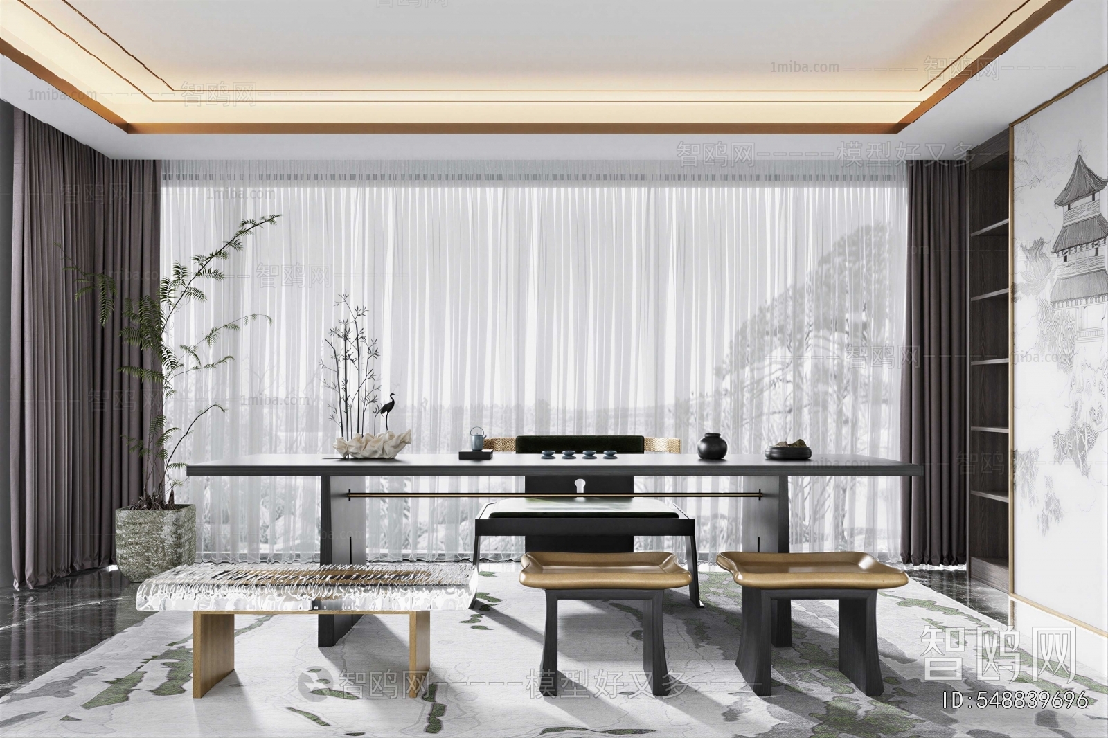 New Chinese Style Tea House