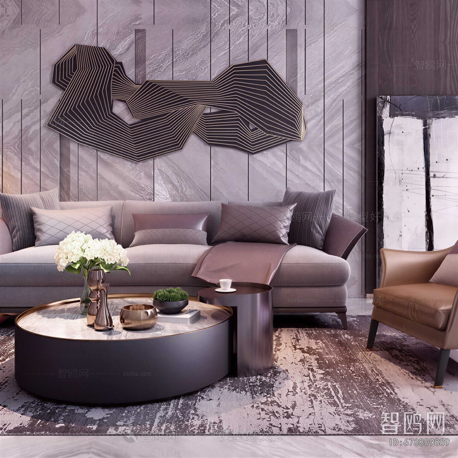 Nordic Style Sofa Combination