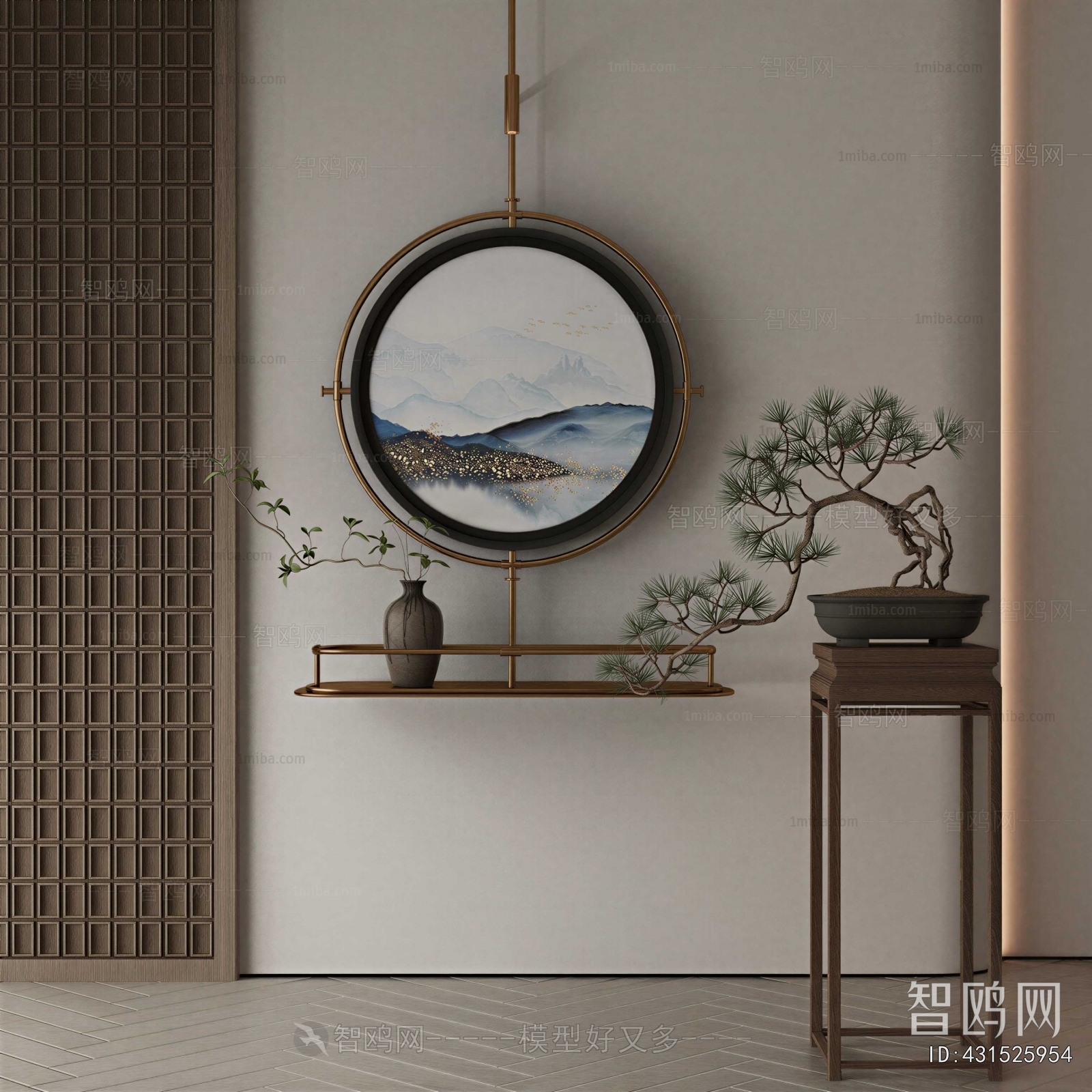 New Chinese Style Bonsai