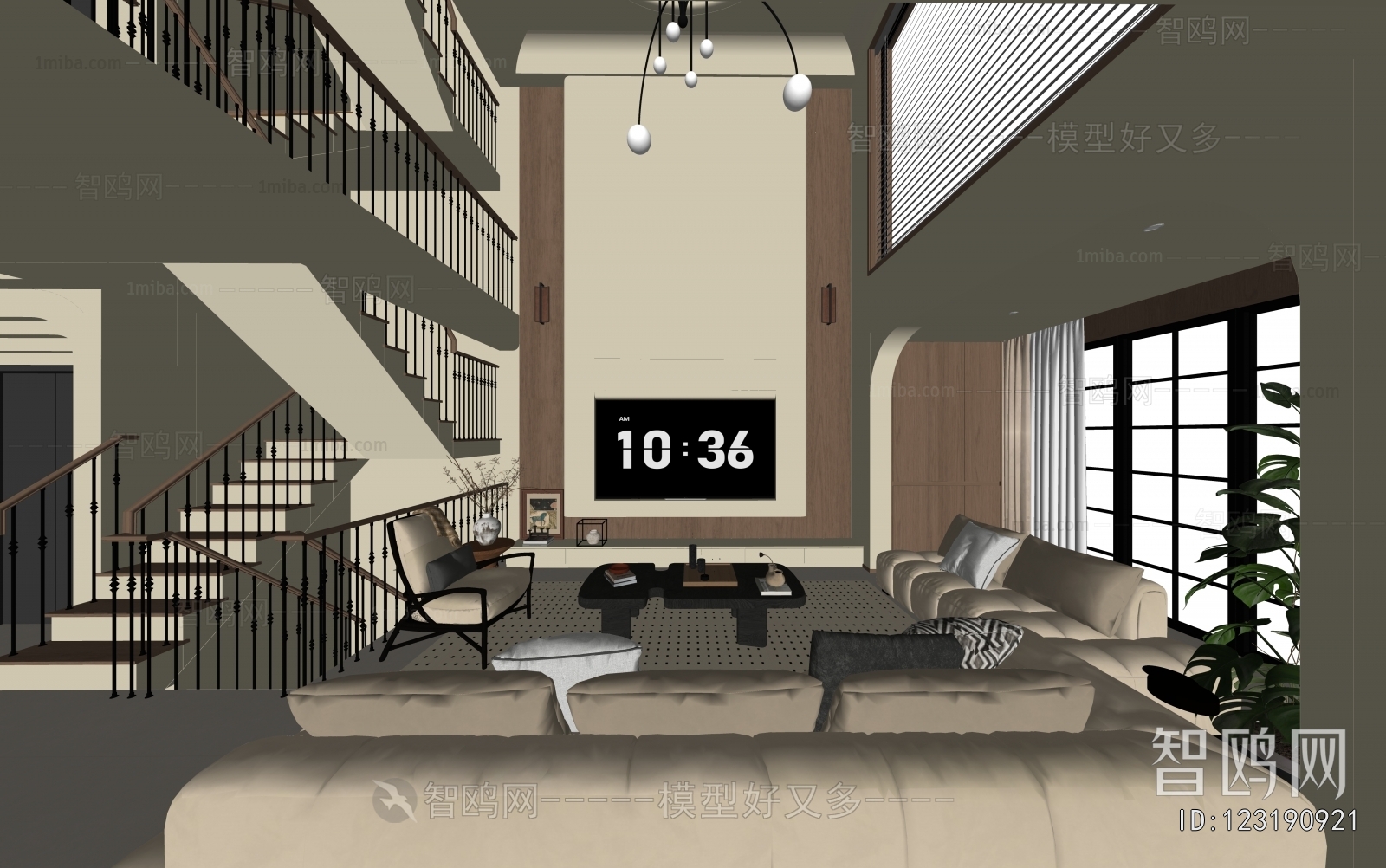 Wabi-sabi Style A Living Room