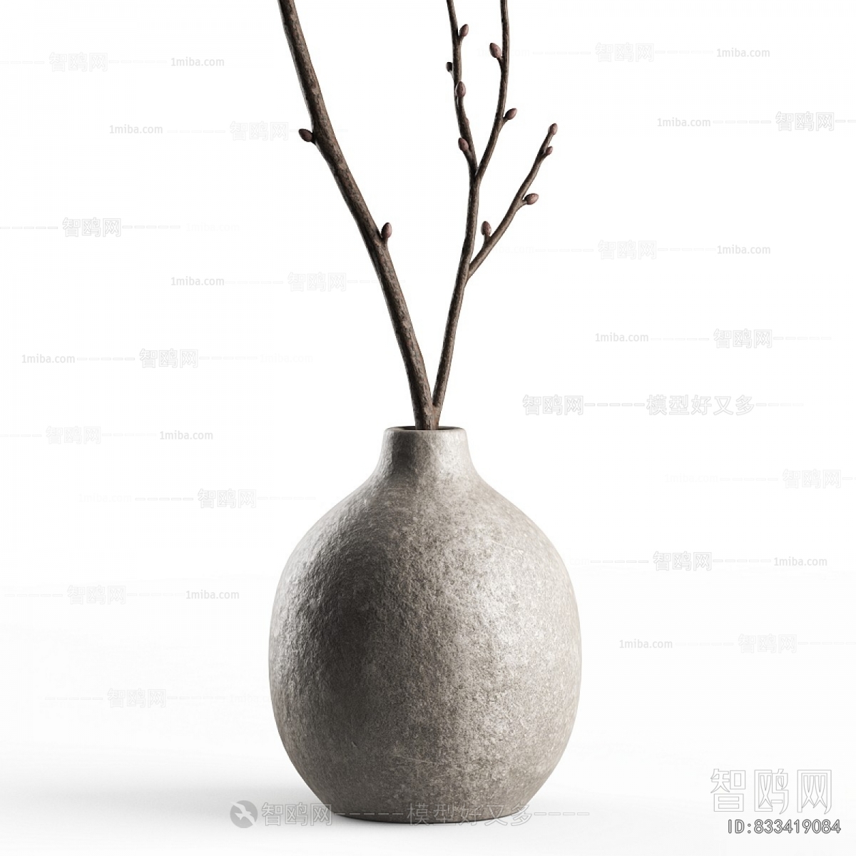 Wabi-sabi Style Dried Branch