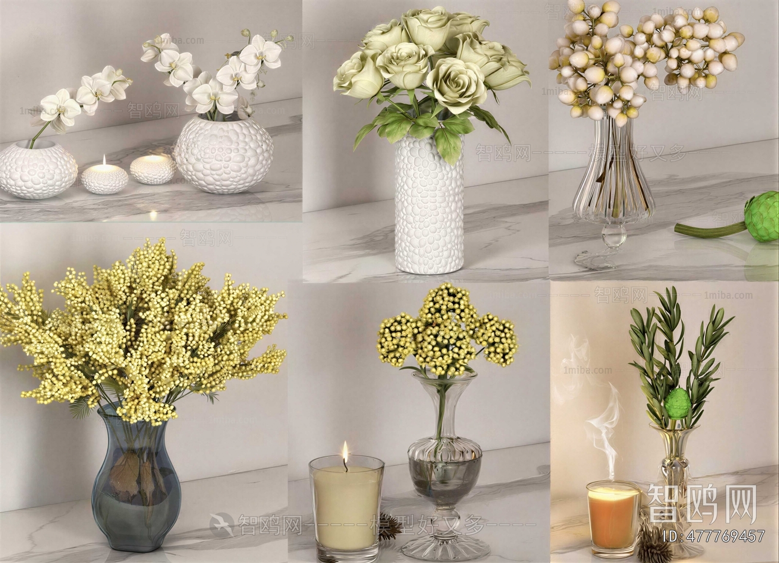 Modern Flower Arrangement