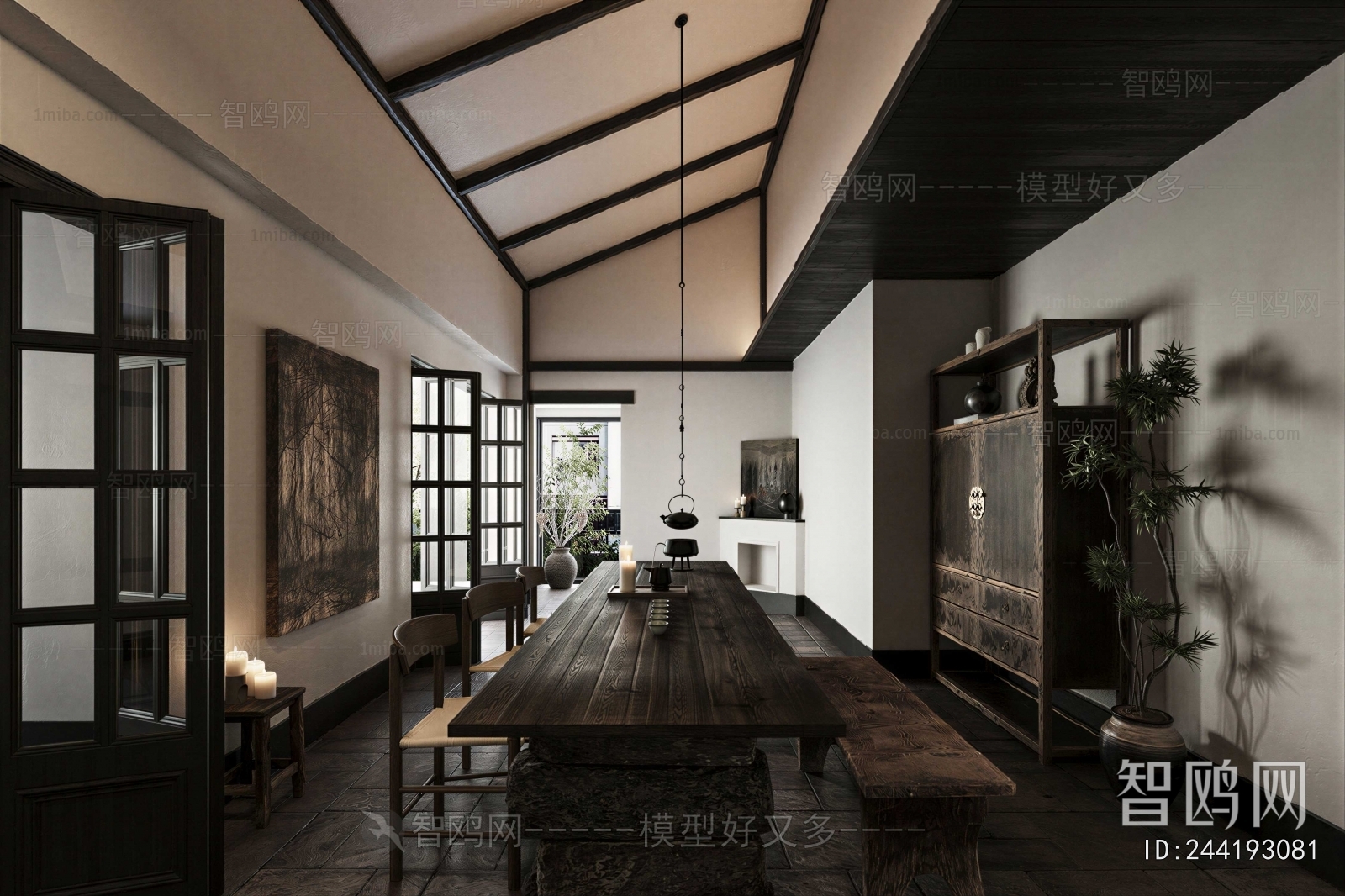 New Chinese Style Teahouse Tea House