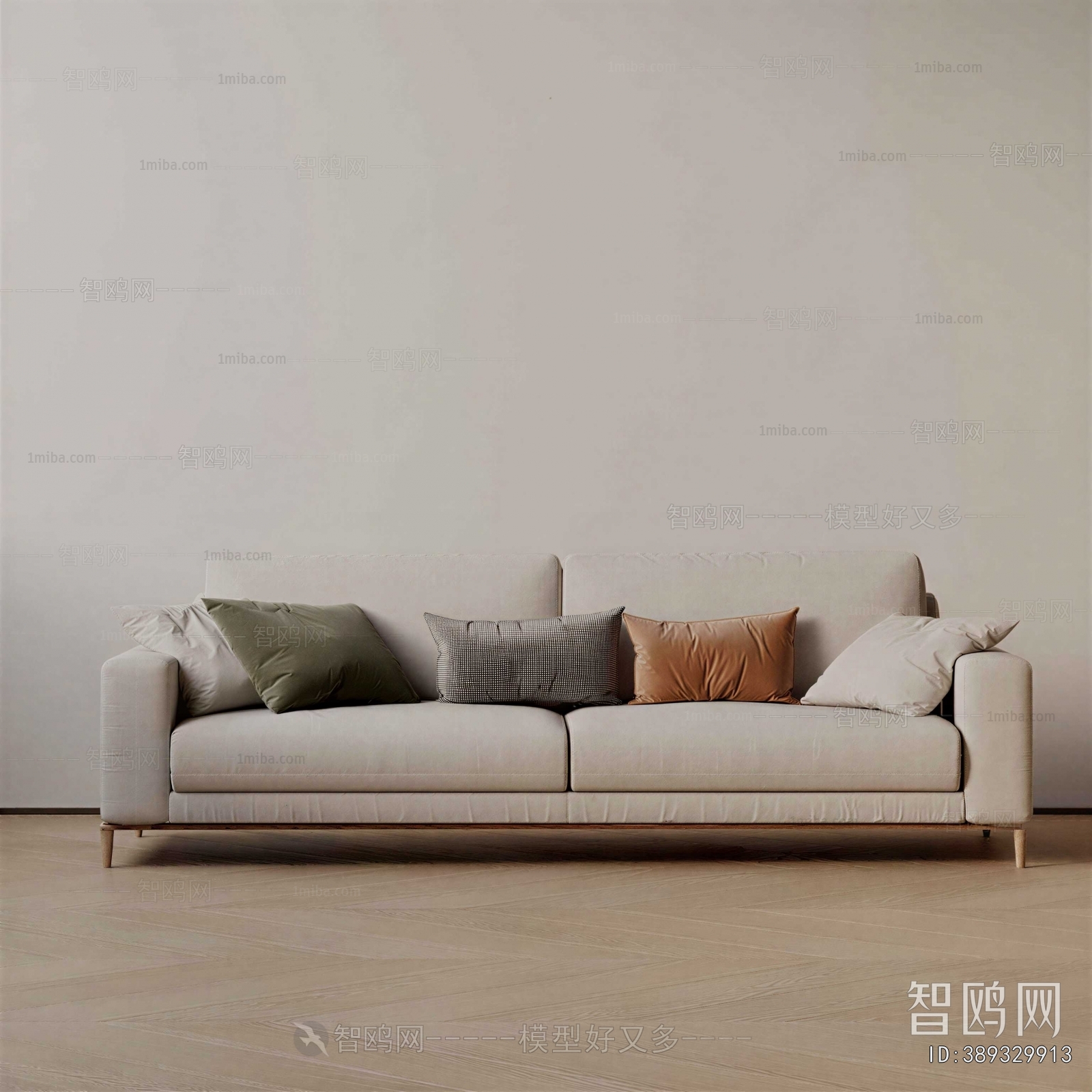 Modern Three-seat Sofa