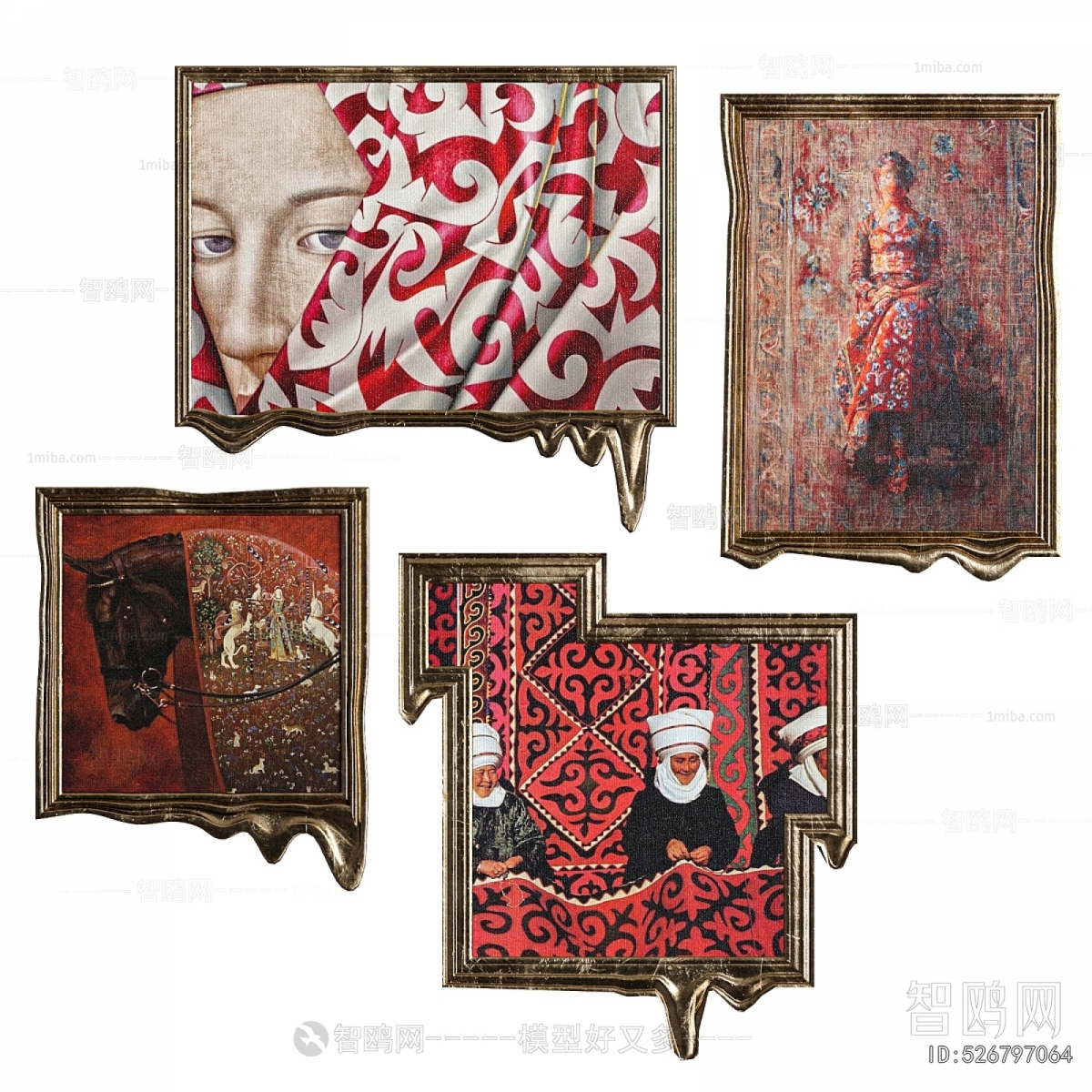 Retro Style Painting