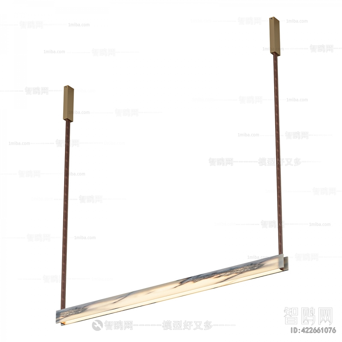 Modern Long Chandelier