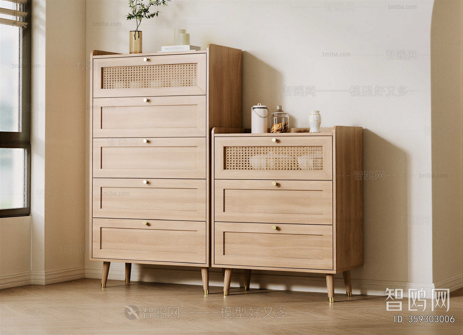 Japanese Style Chest Of Drawers