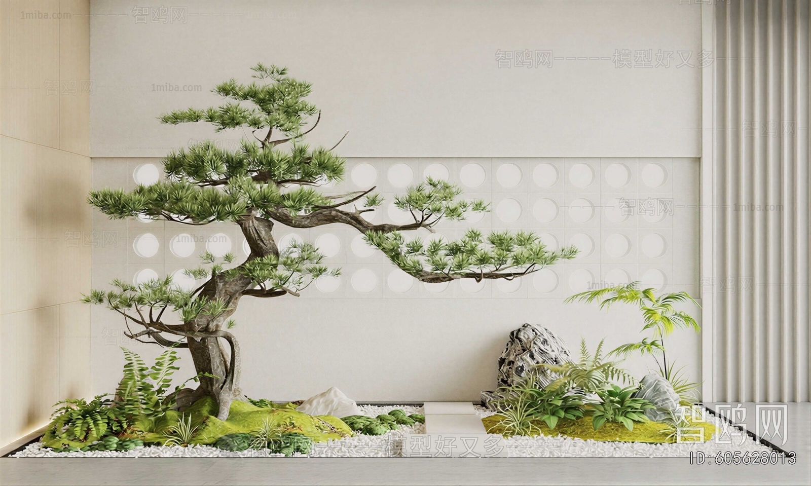 New Chinese Style Plant Landscaping