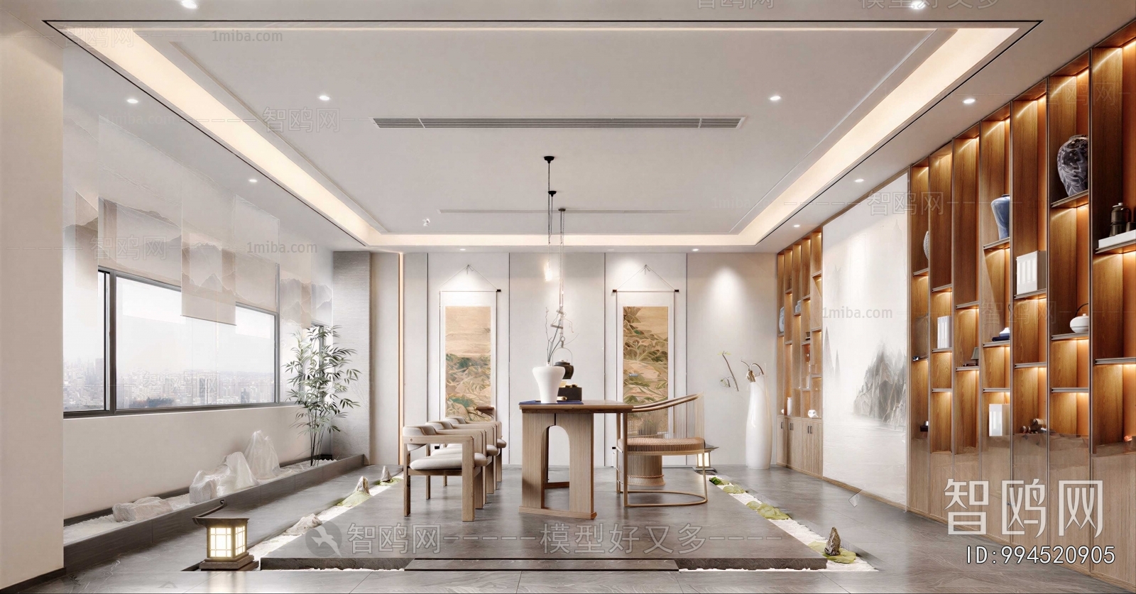 New Chinese Style Teahouse Tea House