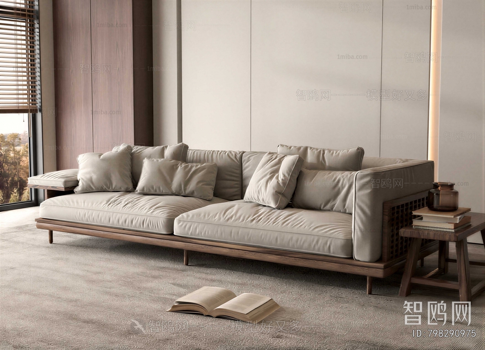 Wabi-sabi Style A Sofa For Two