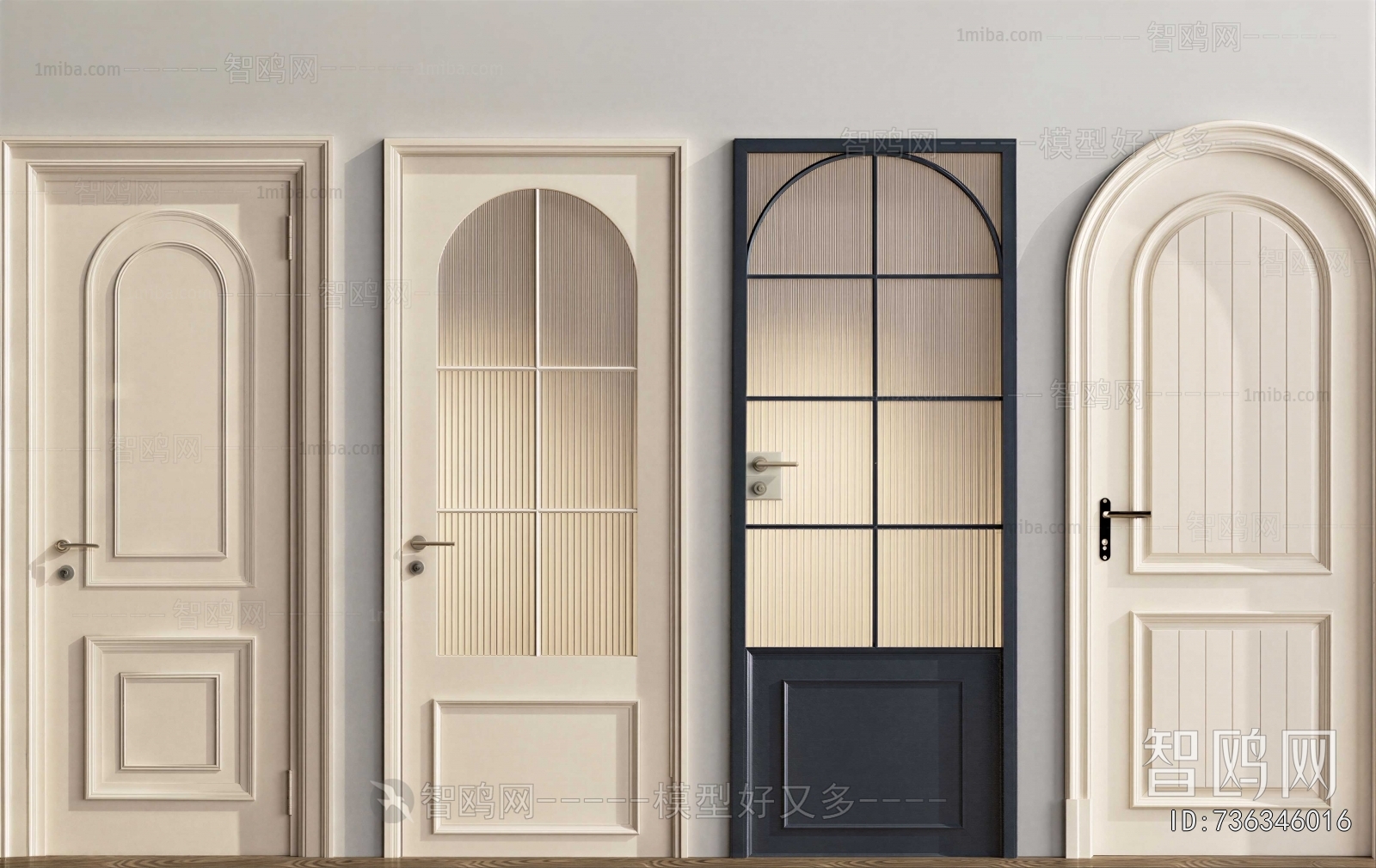 French Style Single Door