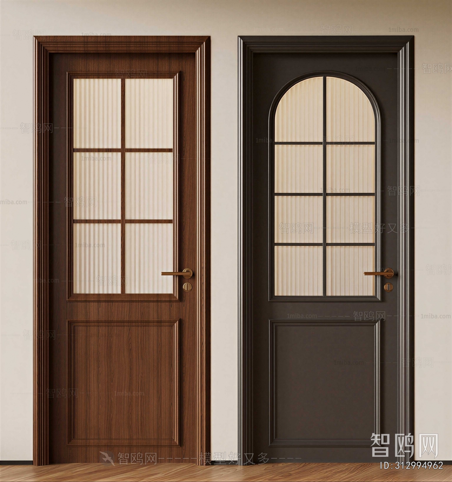 French Style Single Door