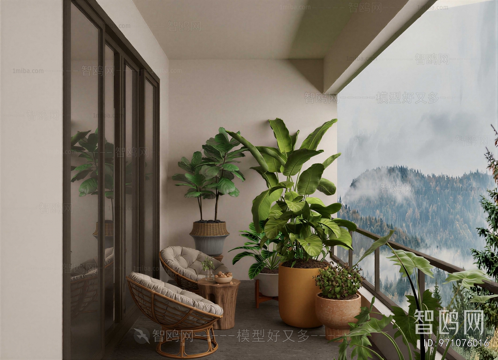 Modern Leisure Balcony