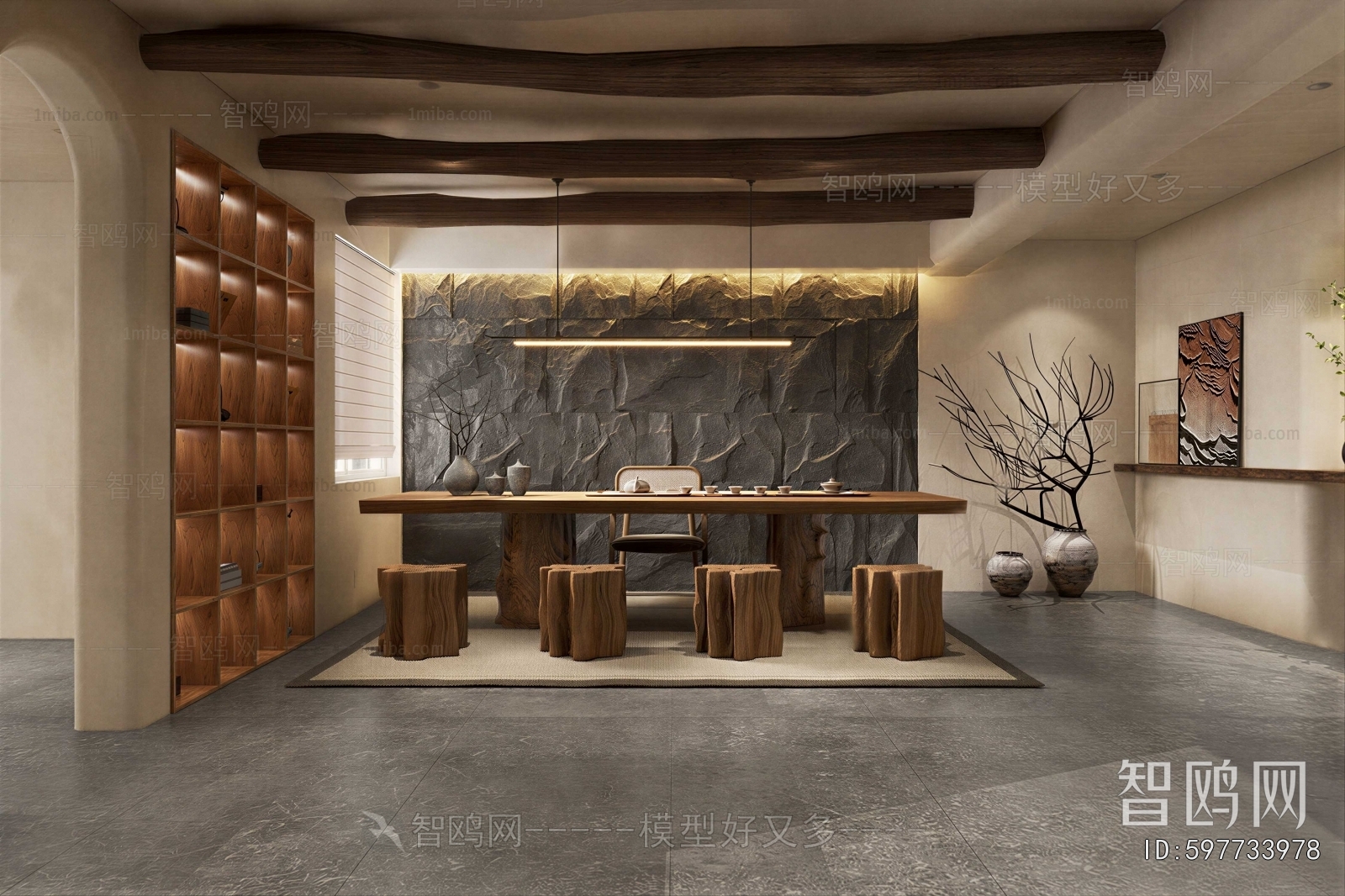 New Chinese Style Tea House