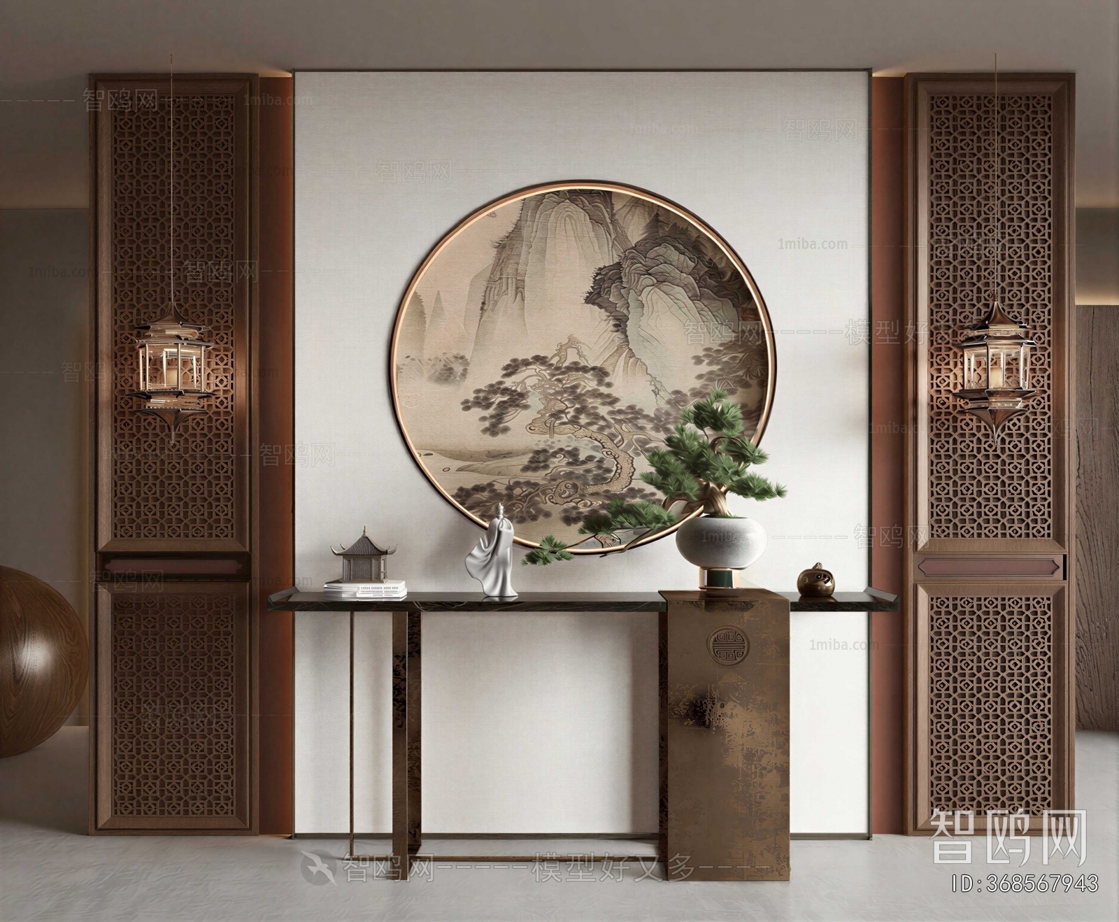 New Chinese Style Console