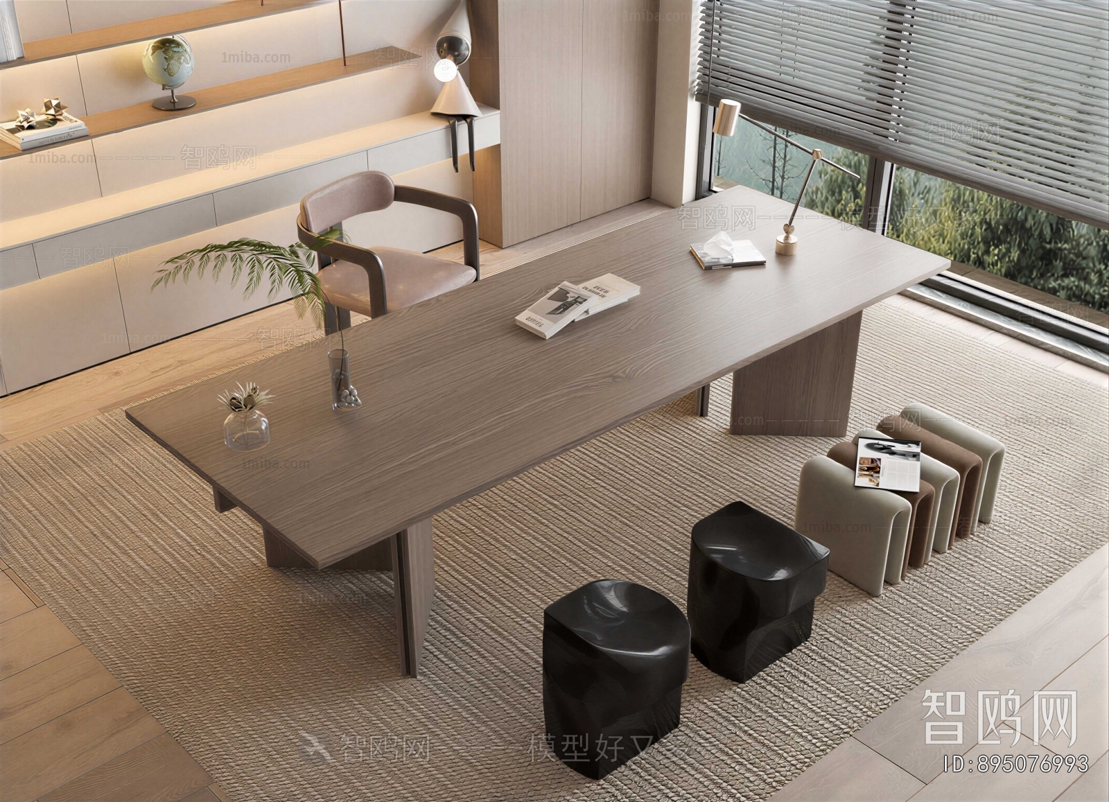 Modern Computer Desk And Chair