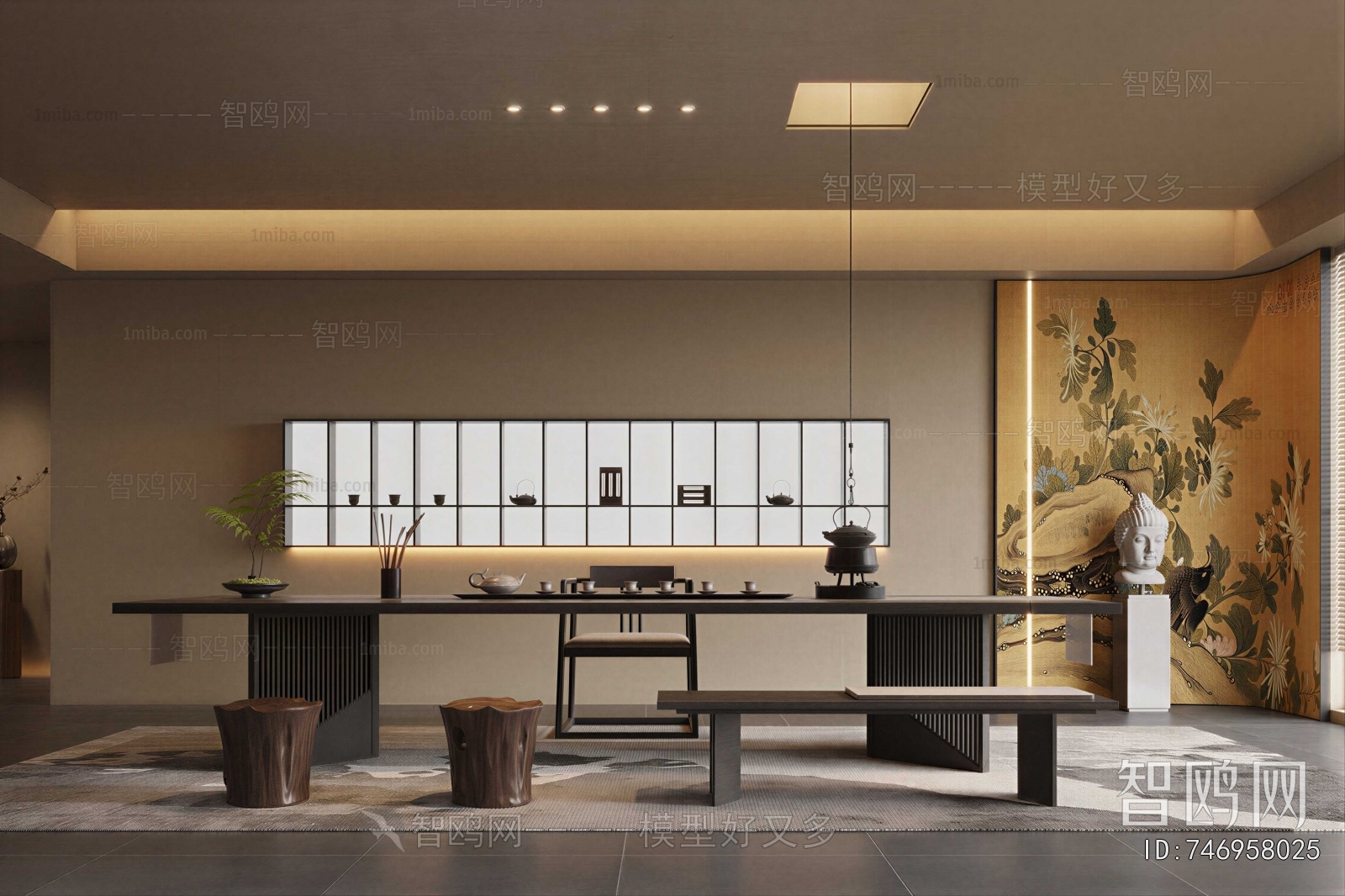 New Chinese Style Tea House