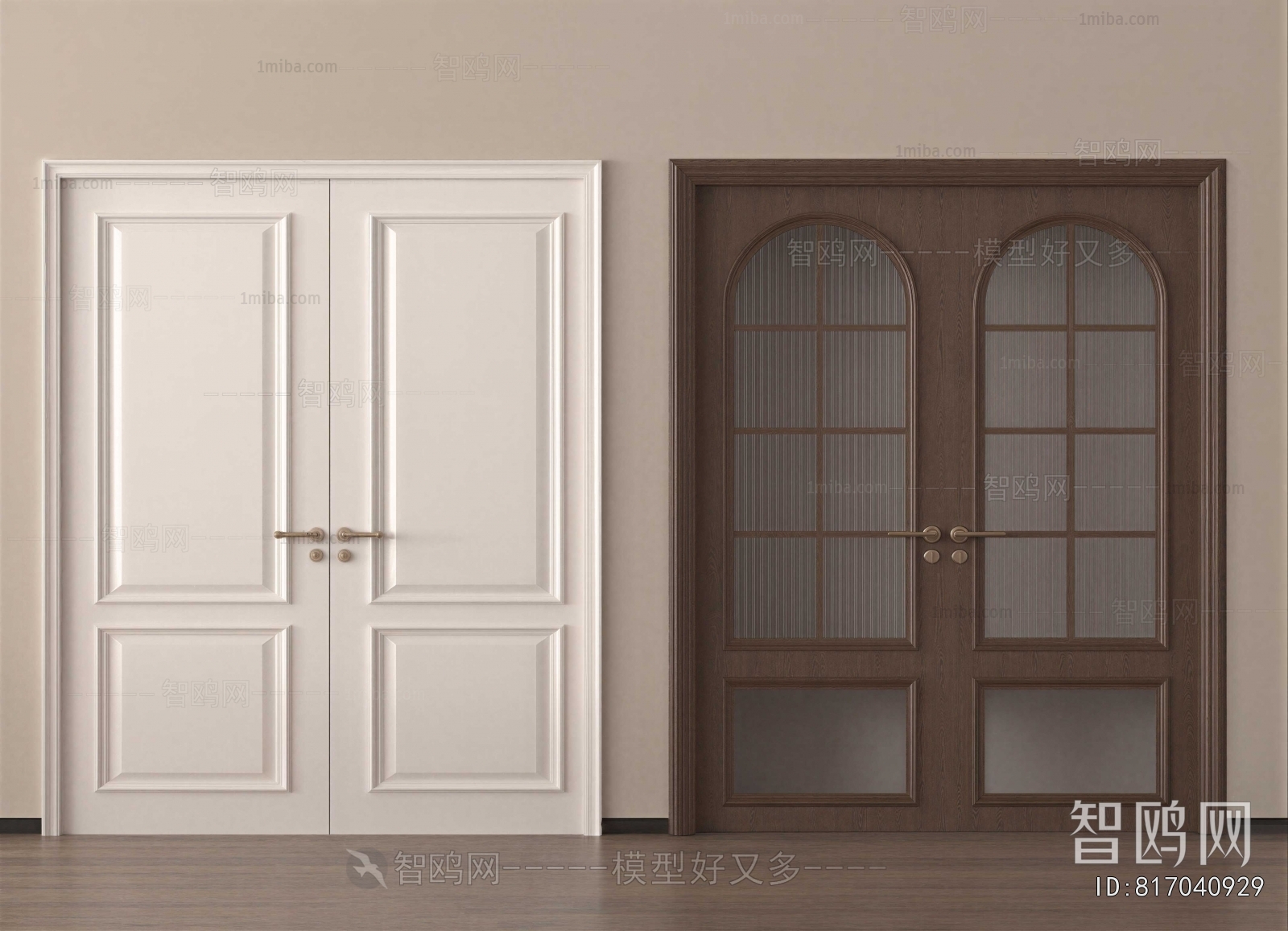French Style Double Door