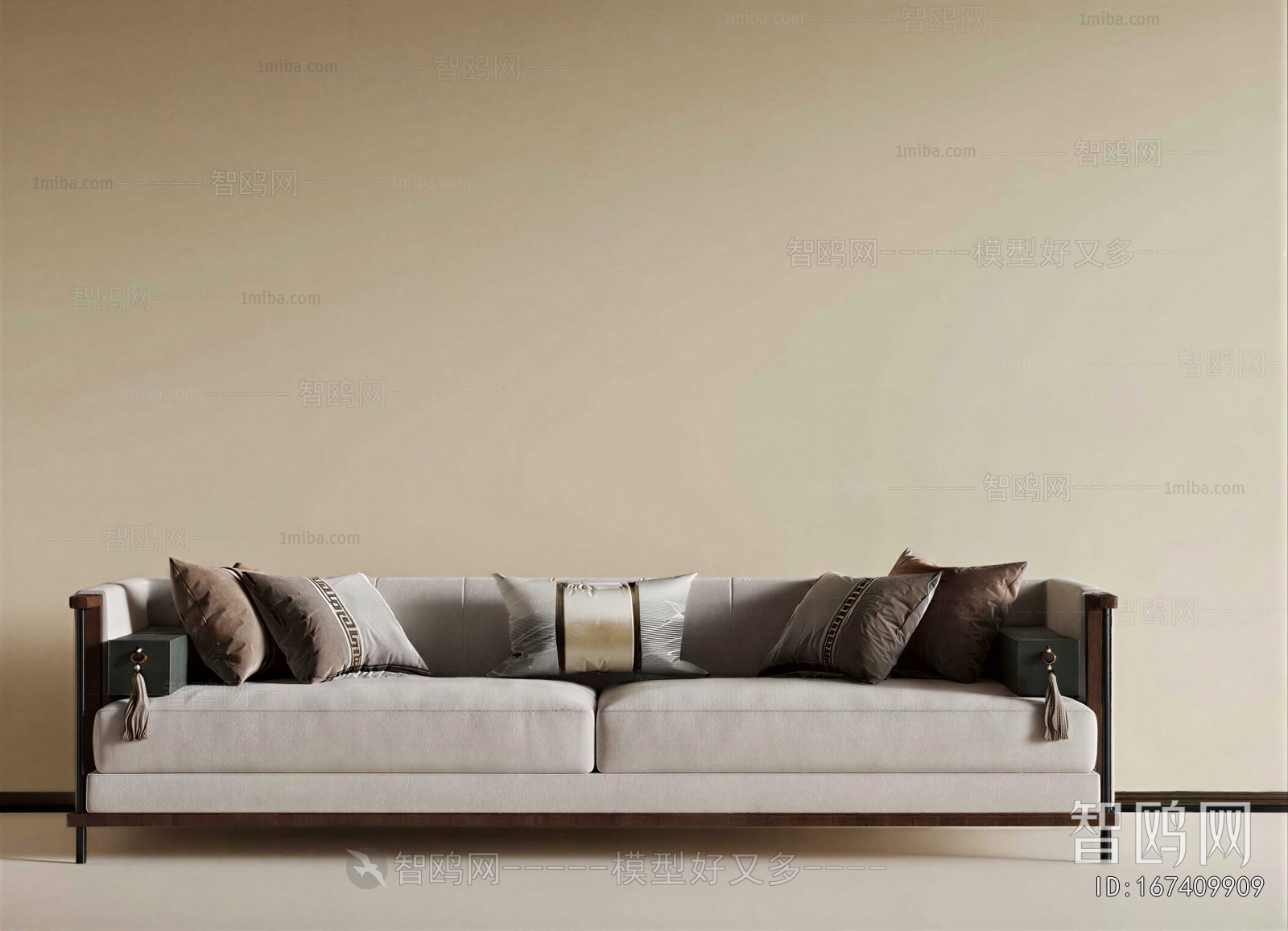 New Chinese Style A Sofa For Two