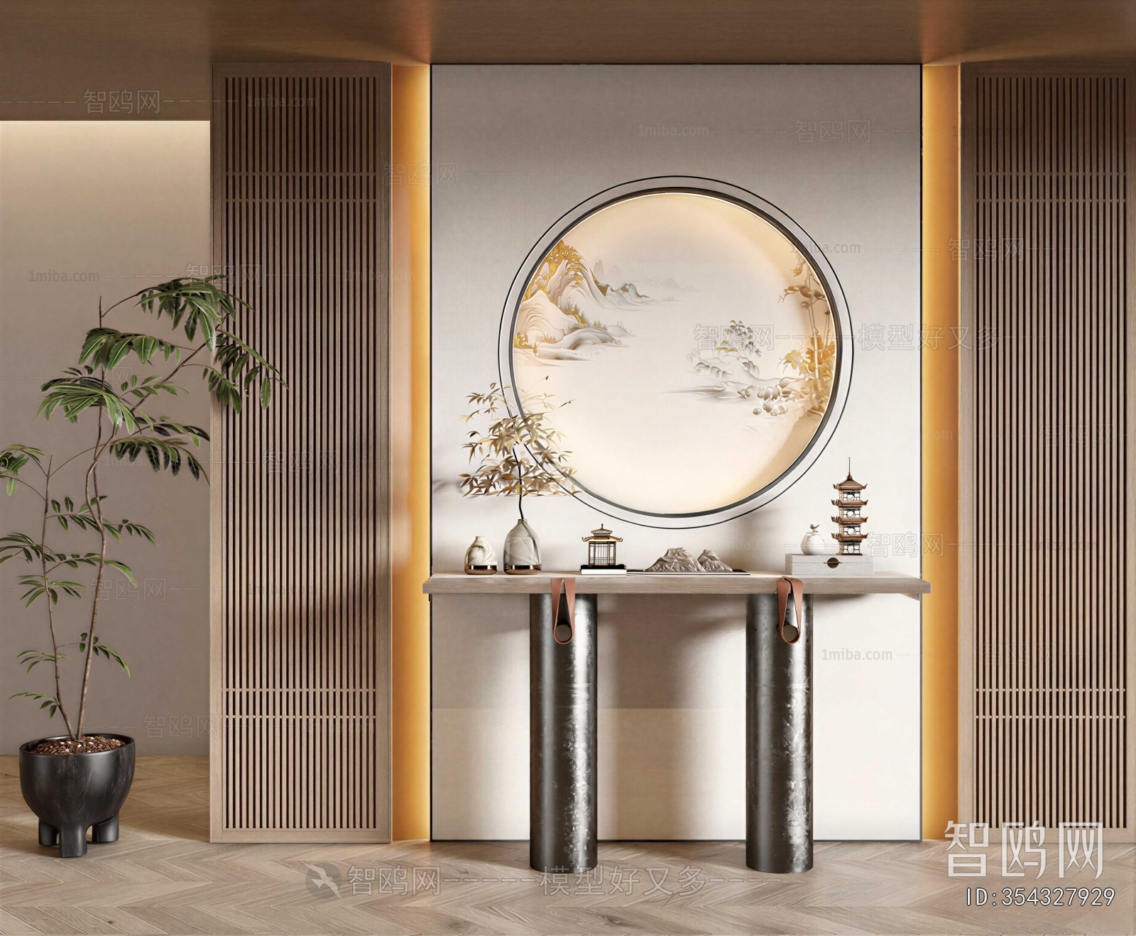 New Chinese Style Console