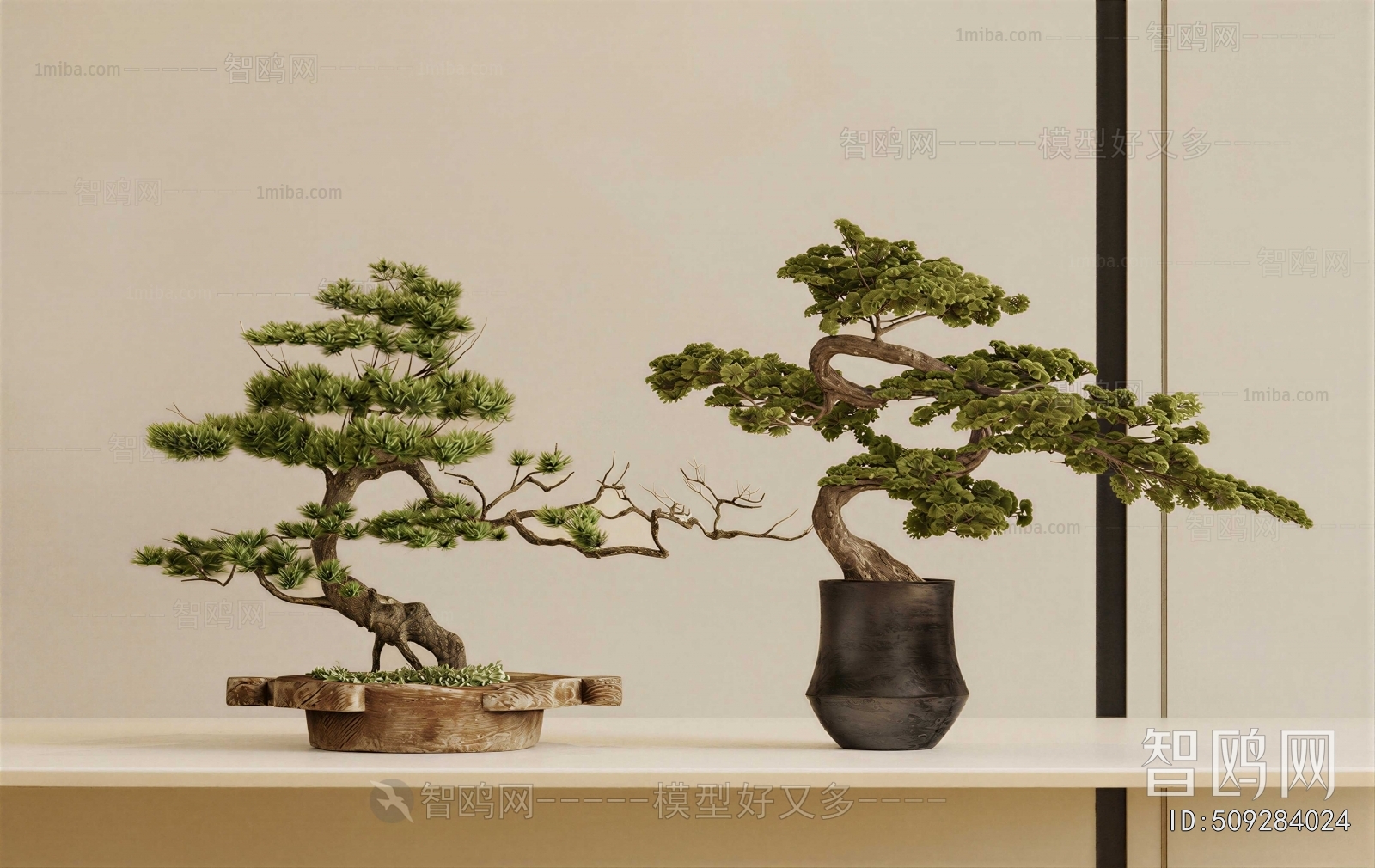 New Chinese Style Bonsai