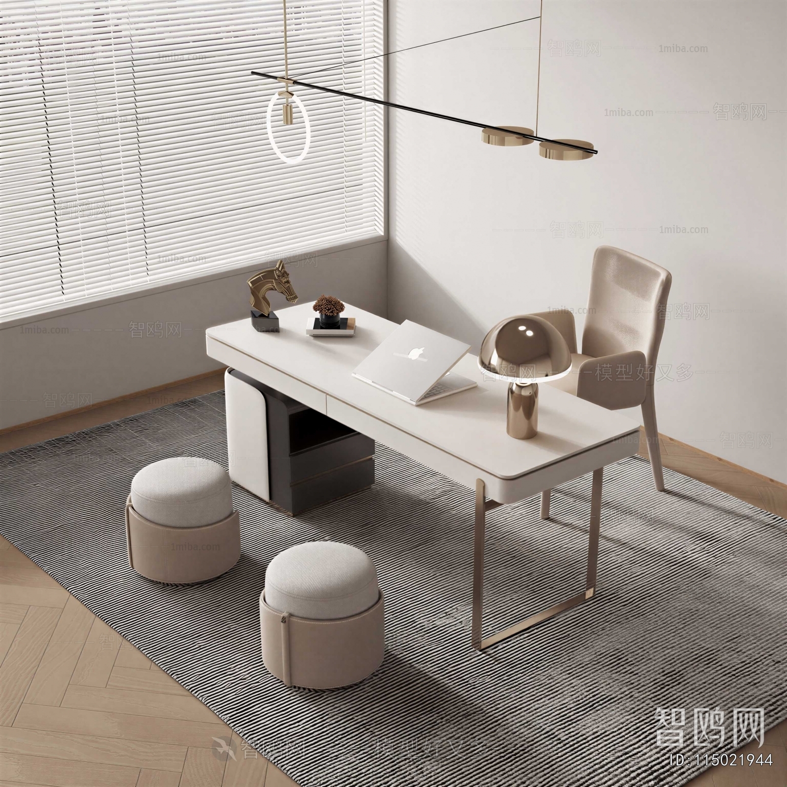 Modern Computer Desk And Chair