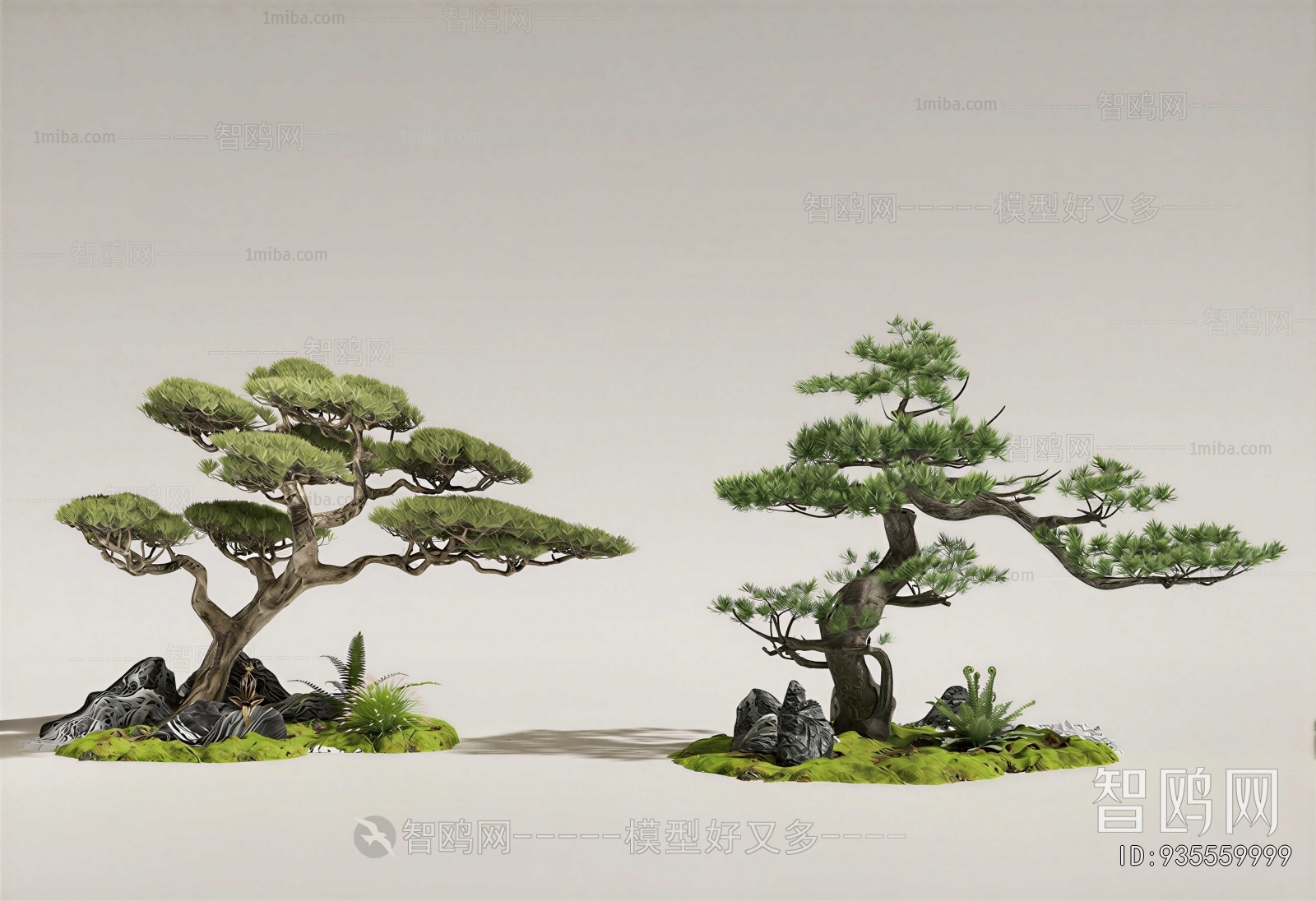 New Chinese Style Plant Landscaping