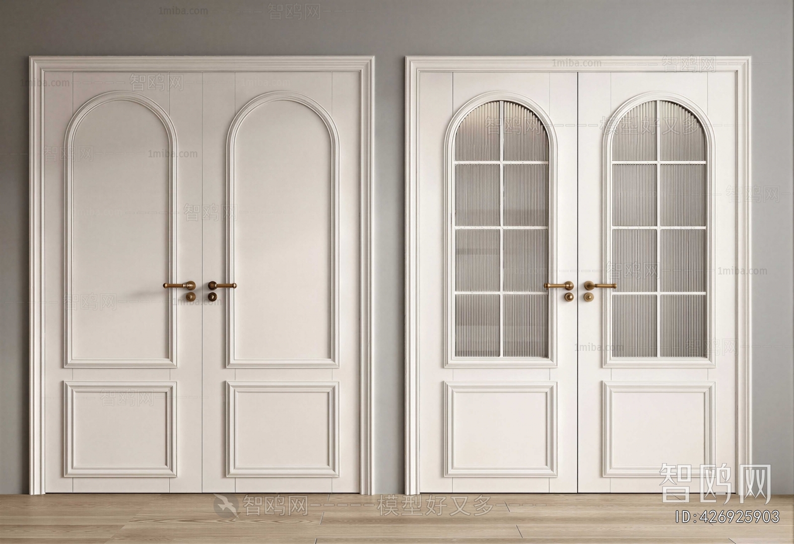 French Style Double Door
