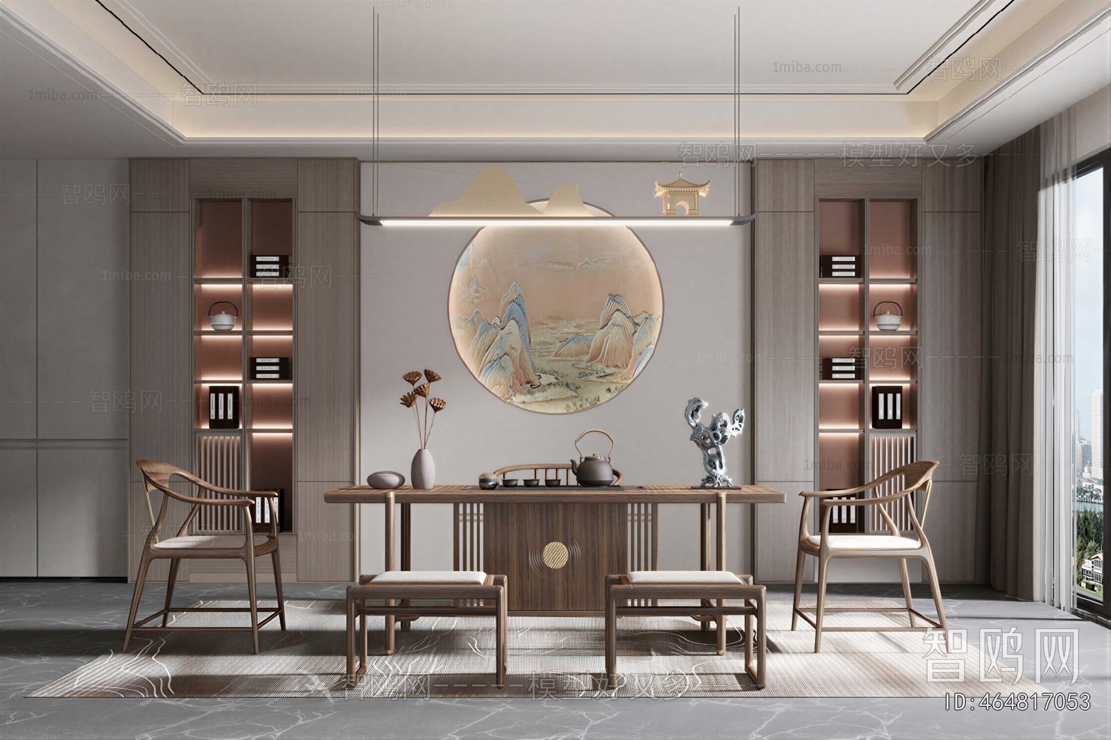 New Chinese Style Tea House