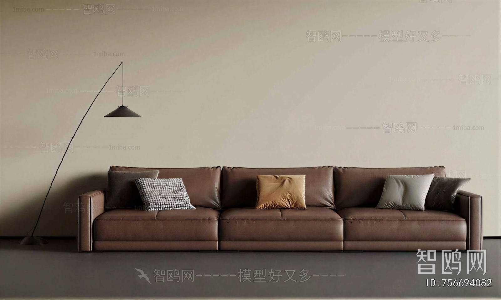 Modern Three-seat Sofa