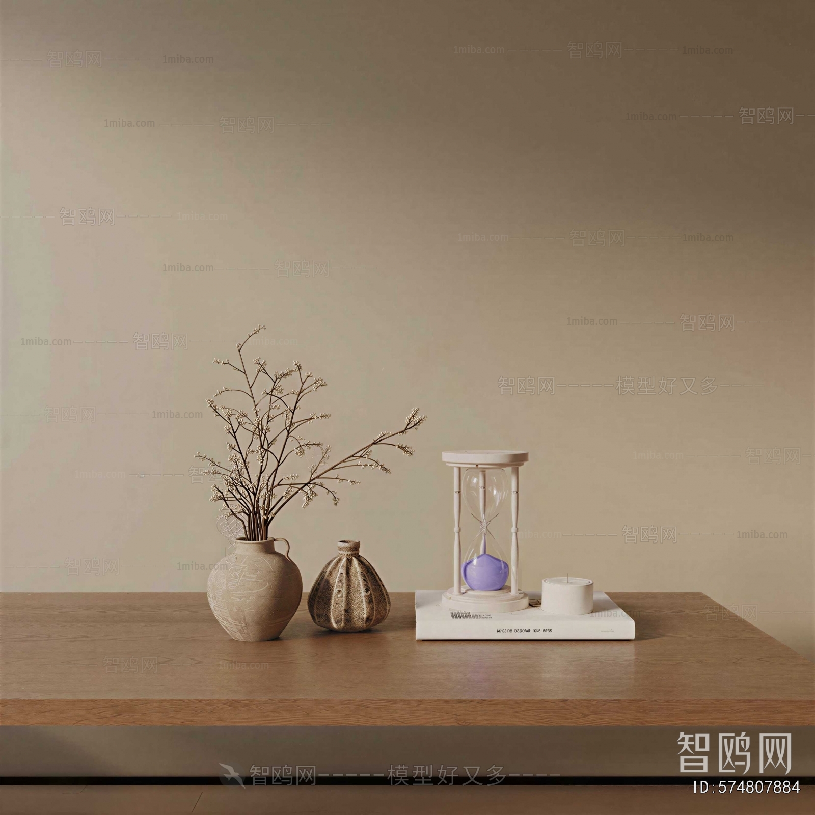 Wabi-sabi Style Dried Branch