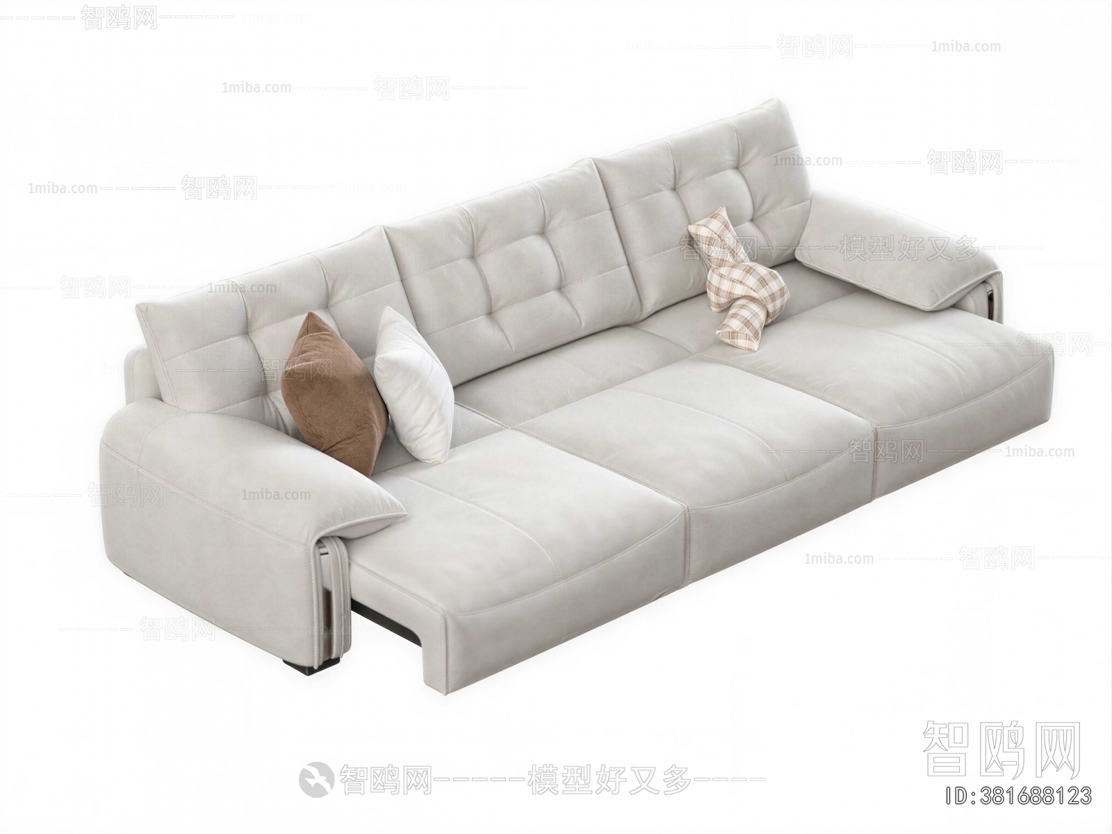 Modern Three-seat Sofa