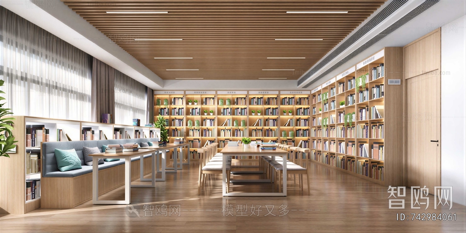 Modern Bookstore Book Bar