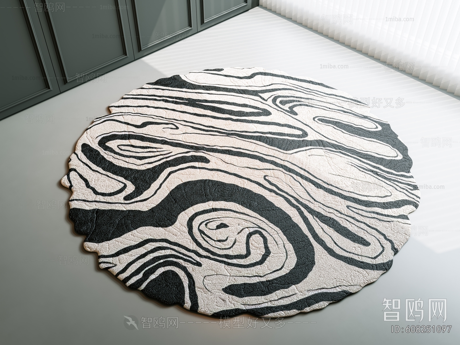 Modern Circular Carpet