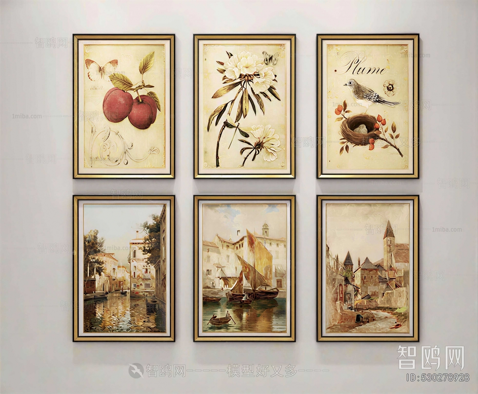 American Style Painting