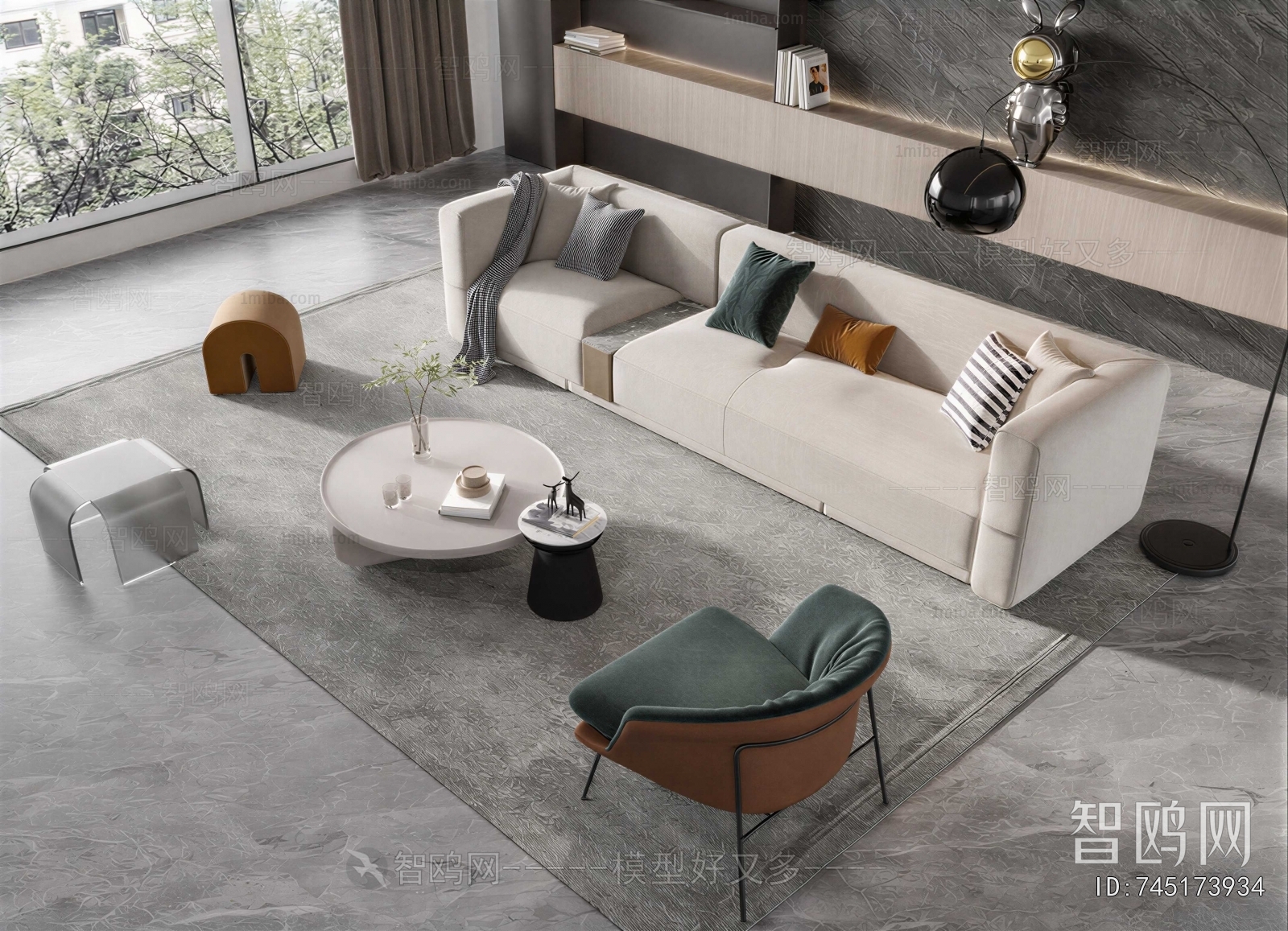 Modern Sofa Combination