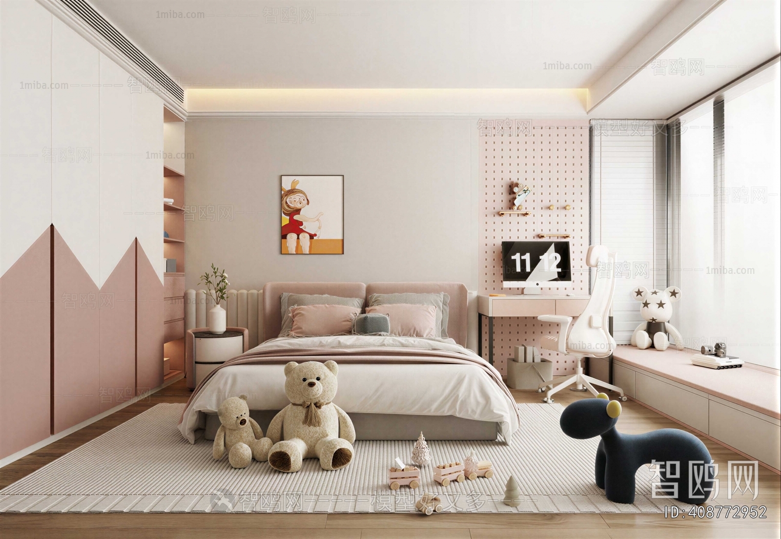 Modern Girl's Room Daughter's Room