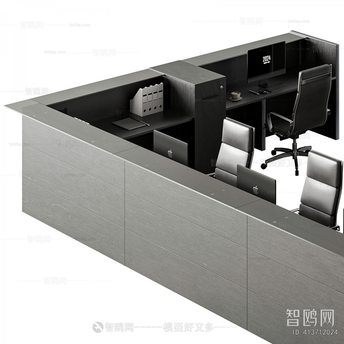 Modern Office Desk And Chair
