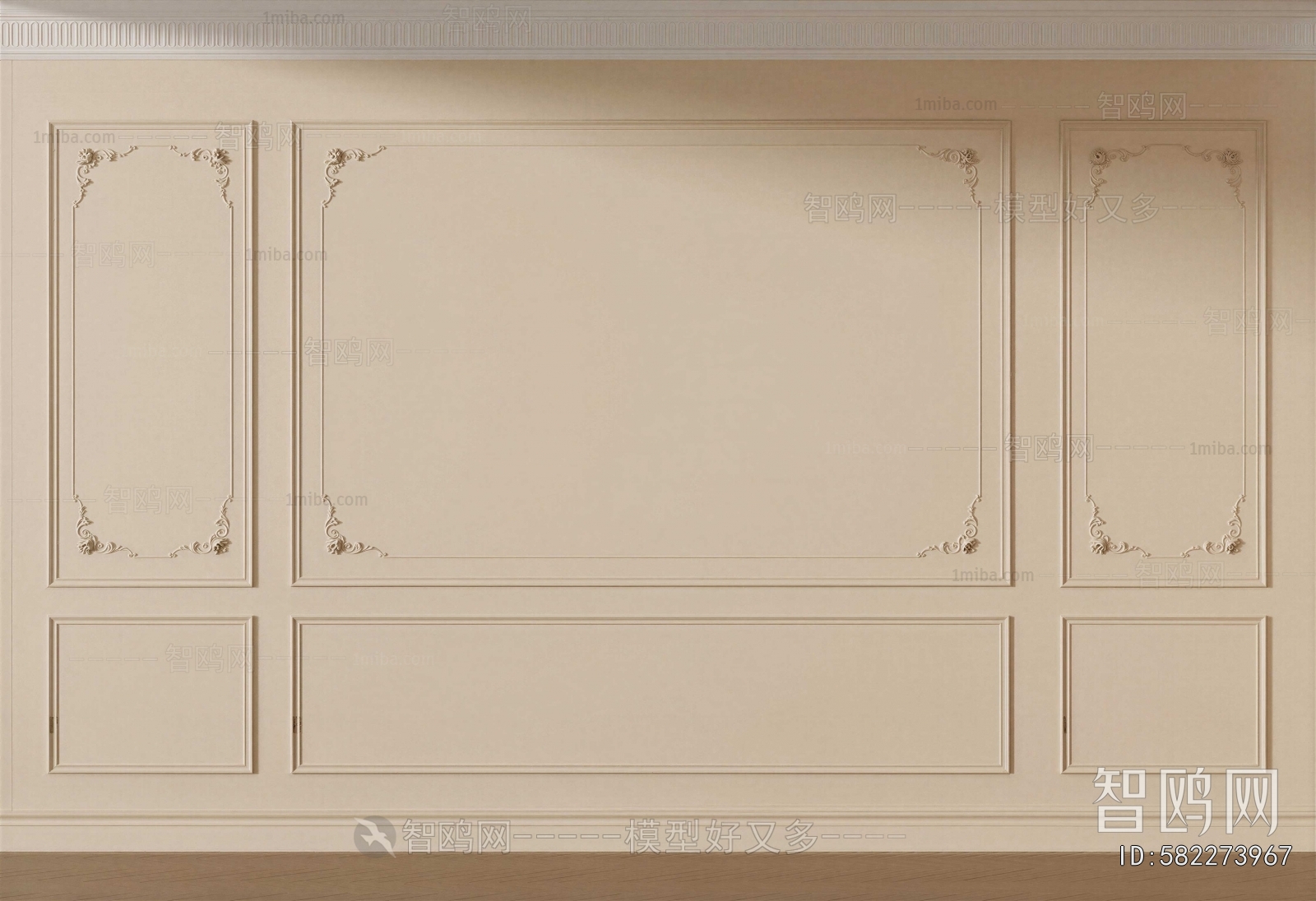 French Style TV Wall