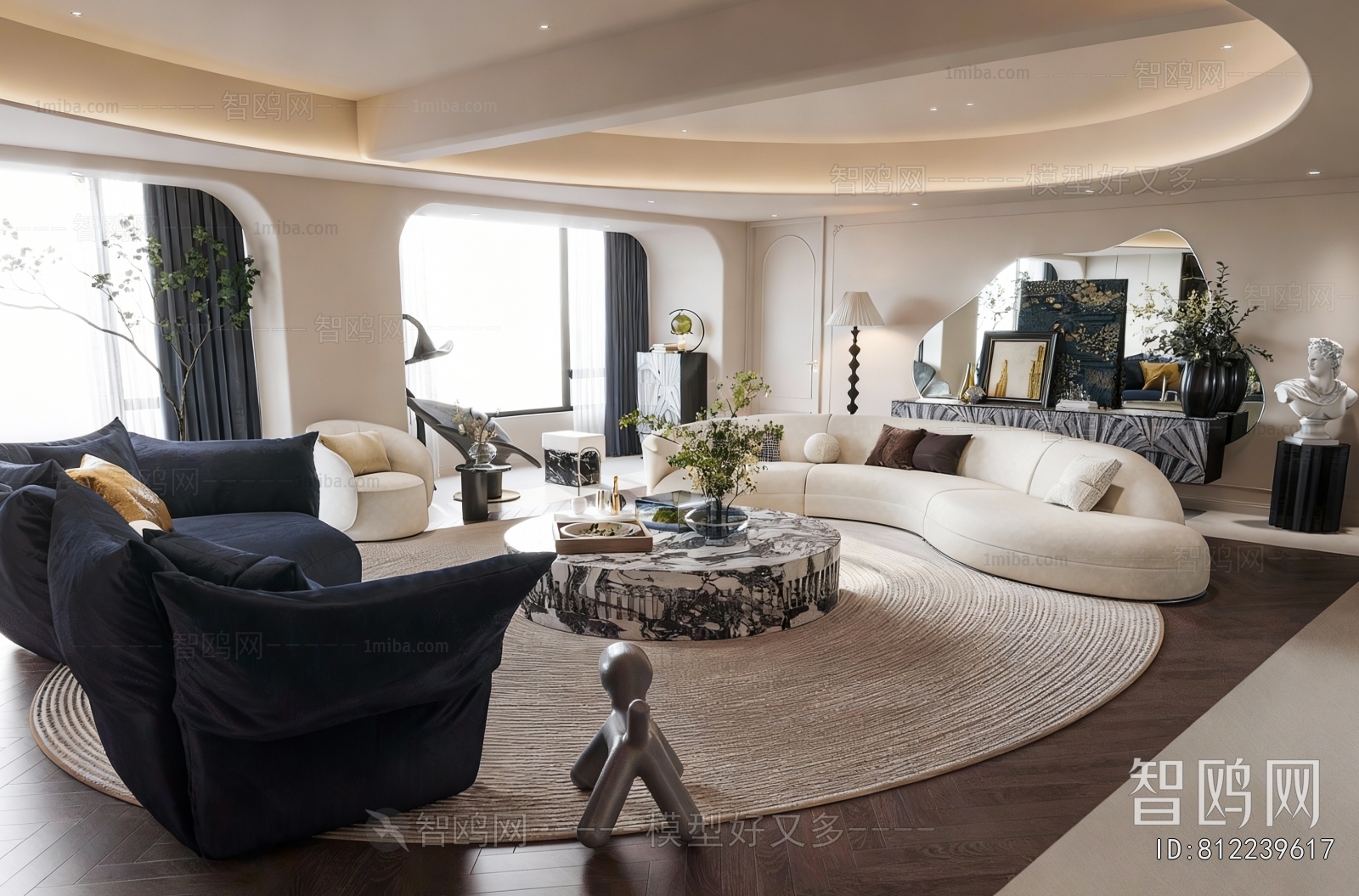 French Style A Living Room